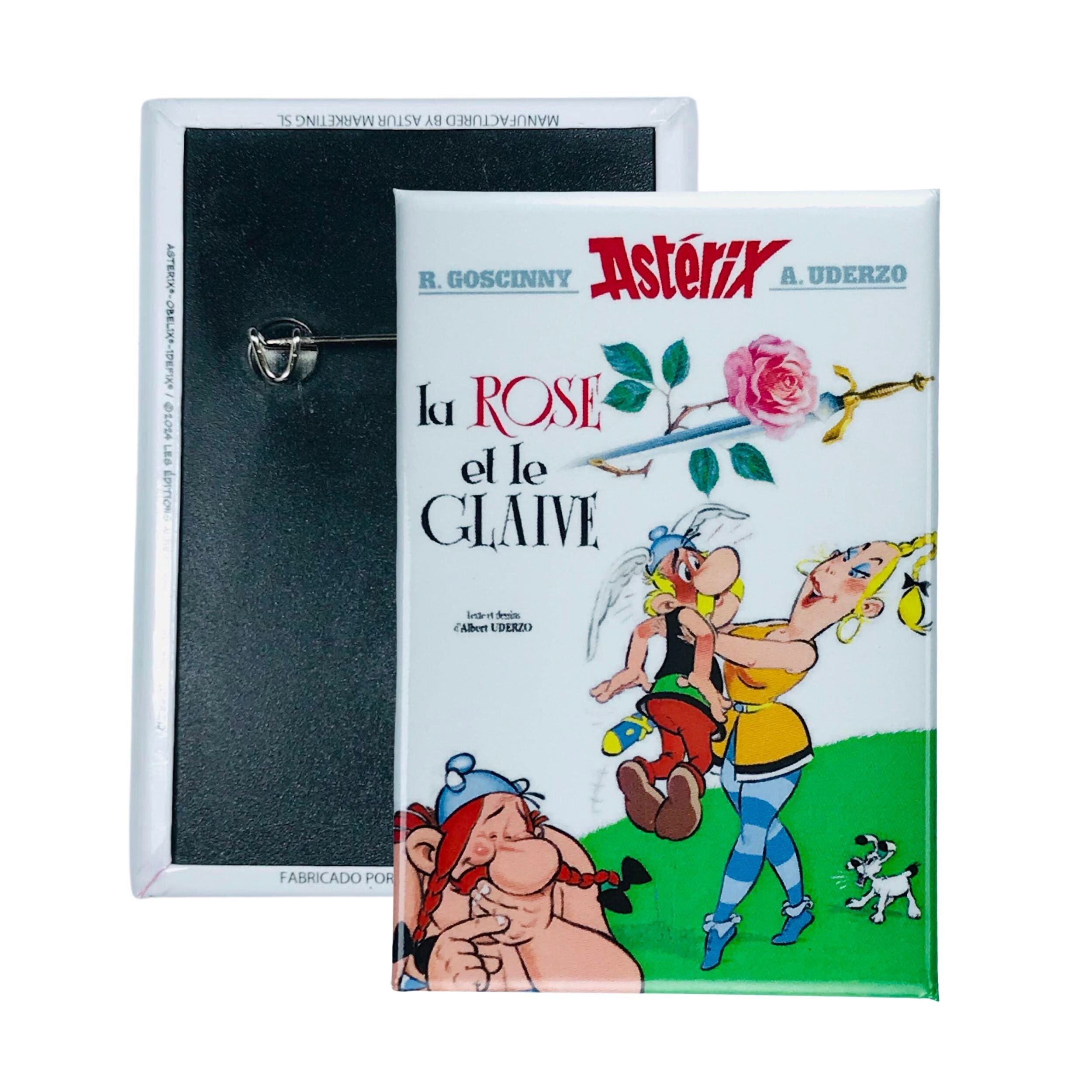 Chapa © 29 - Astérix - La Rose Et Le Glaive - Portada Comic - Francés - A#189