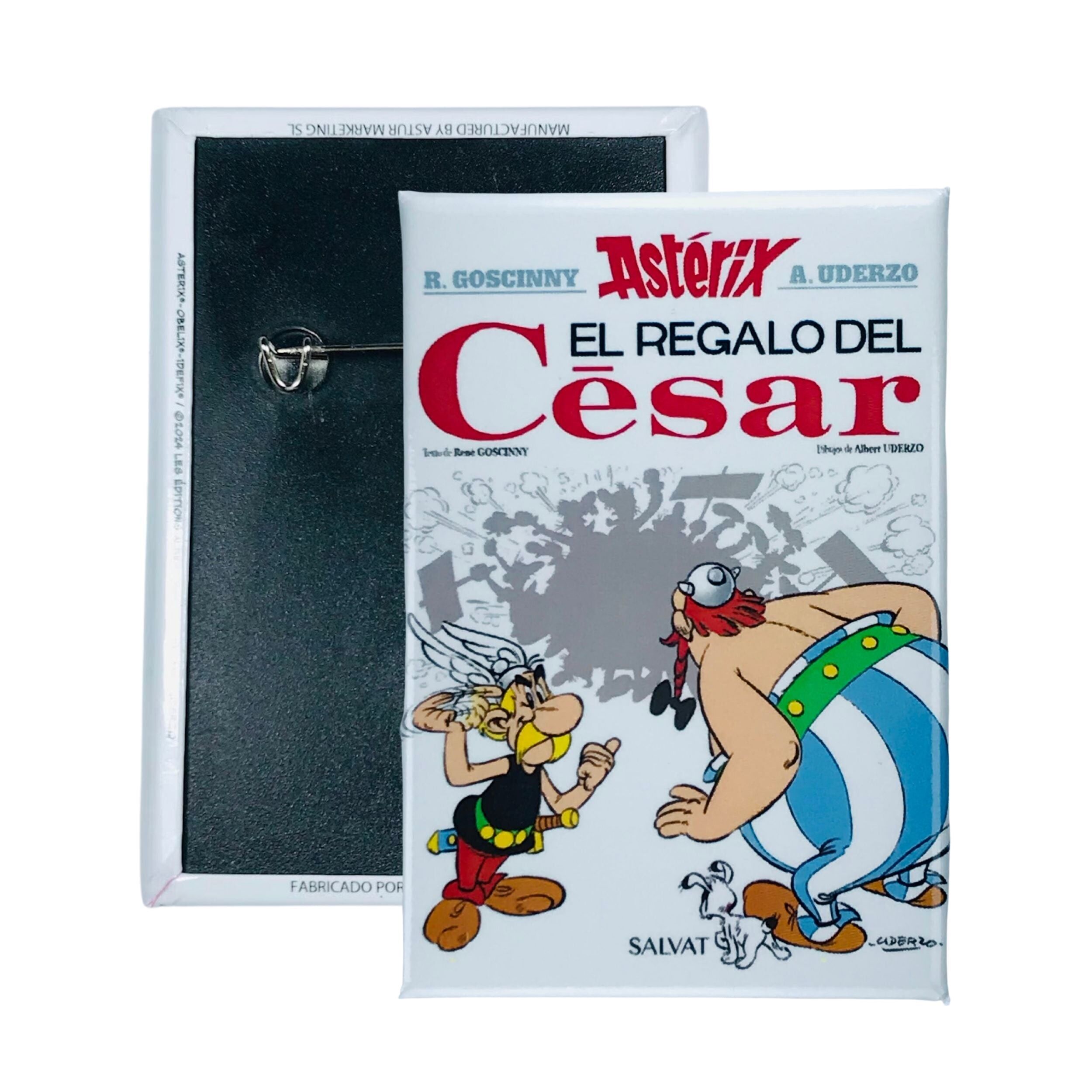 Chapa © 21 - Astérix - El Regalo del César - Portada Comic - Español - A#221