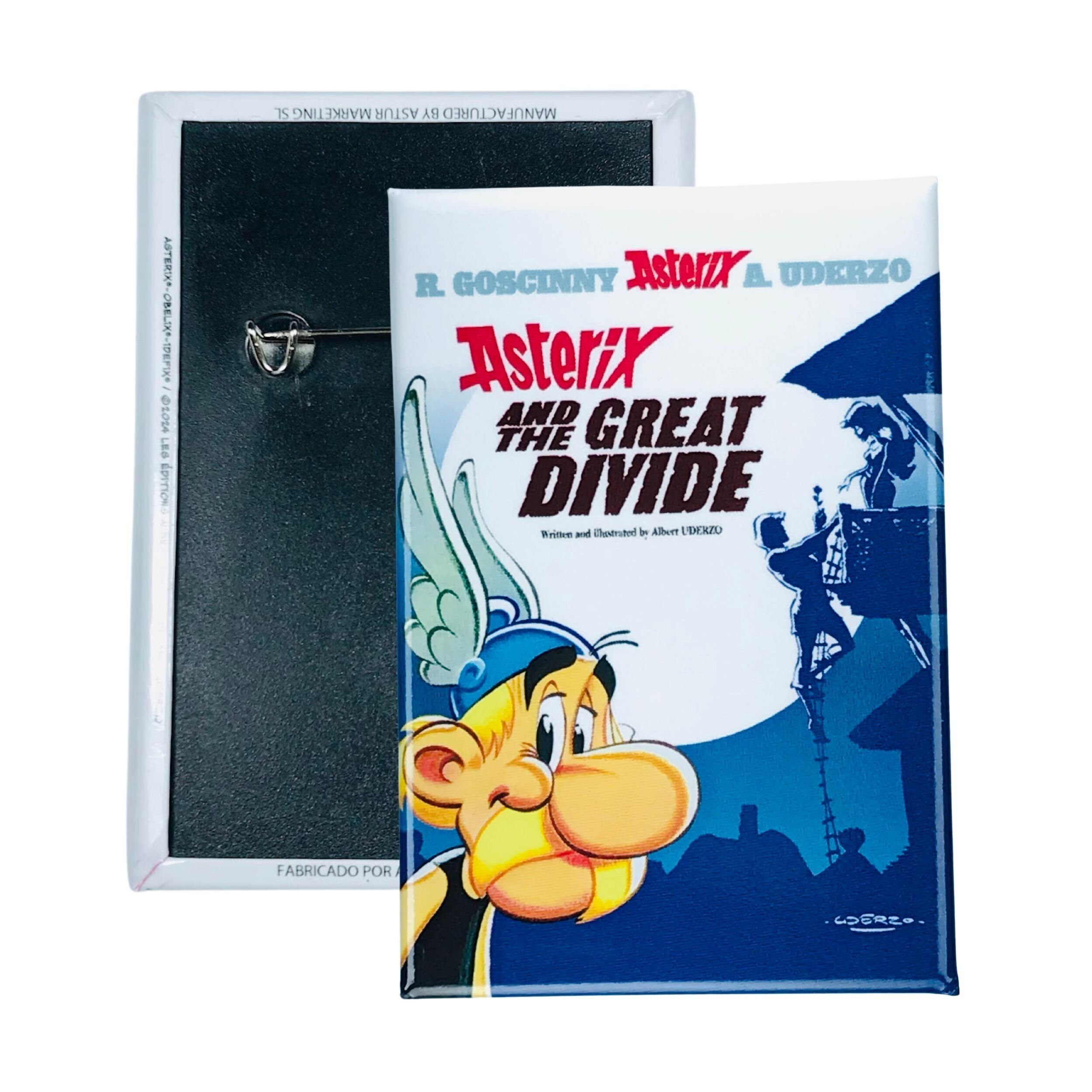 Chapa © 25 - Asterix and the Great Divide - Portada Comic - Inglés - A#265