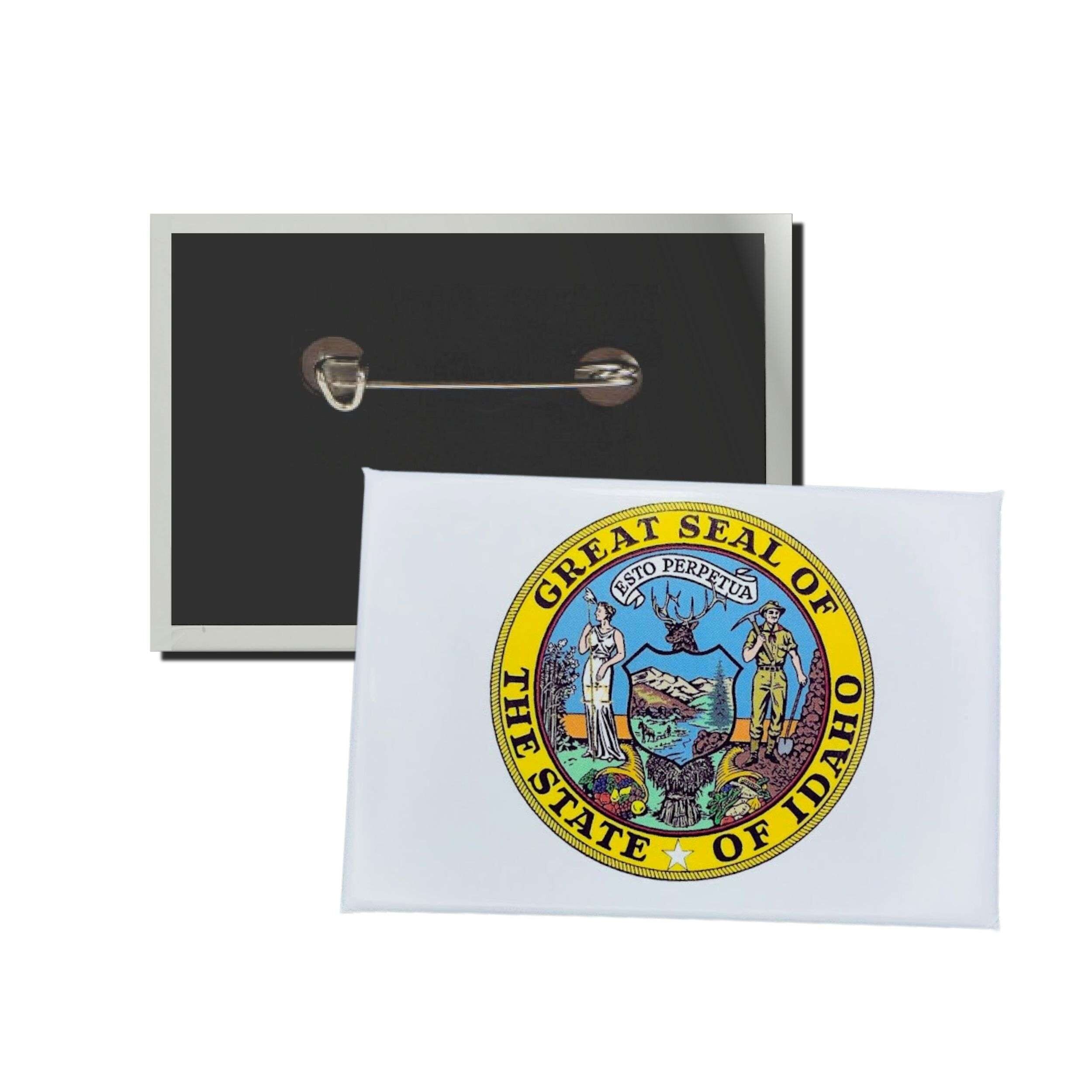Chapa Horizontal - Escudo Estado Idaho - USA