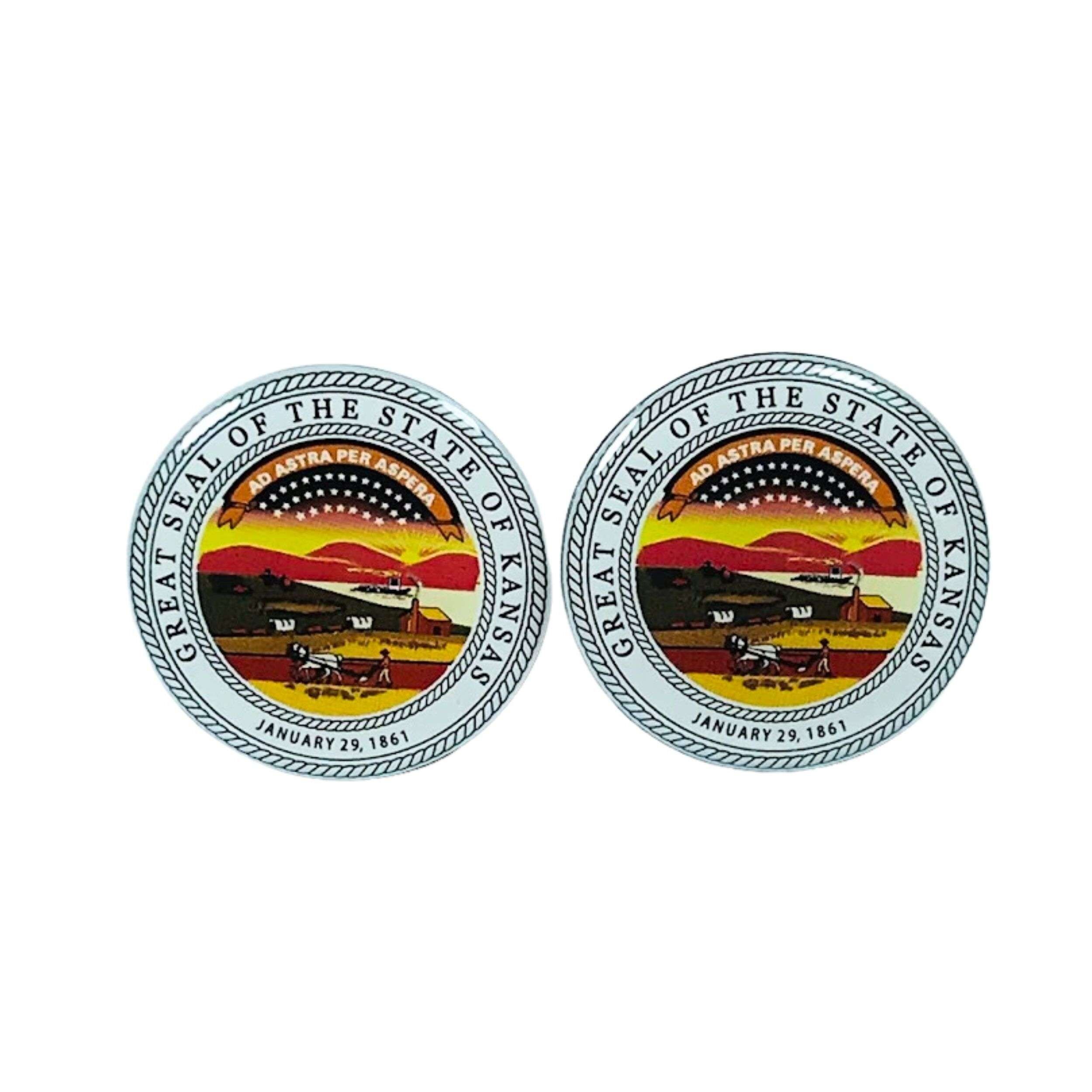 Gemelli - Scudo dello Stato del Kansas - USA