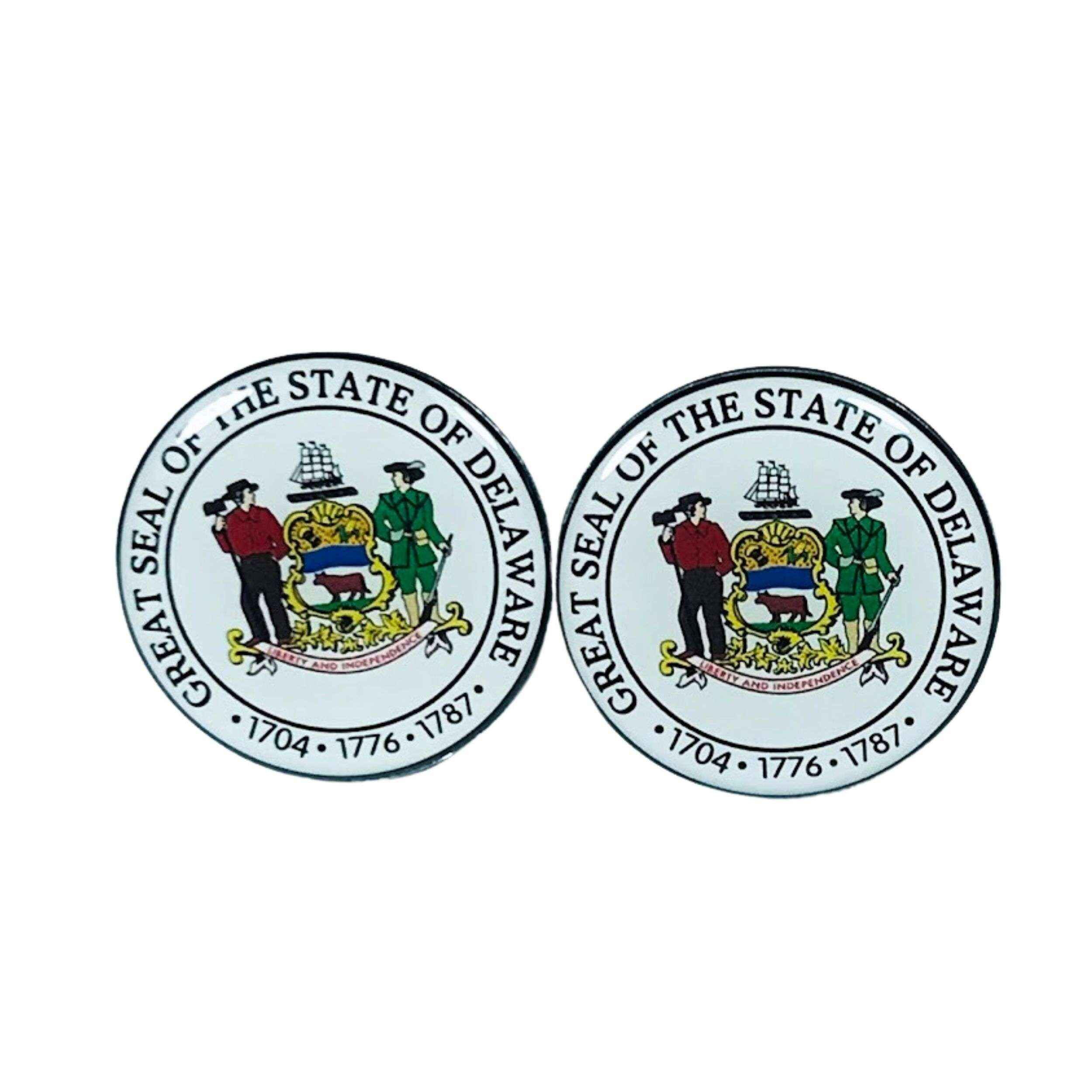 Gemelli - Stemma dello Stato del Delaware - USA