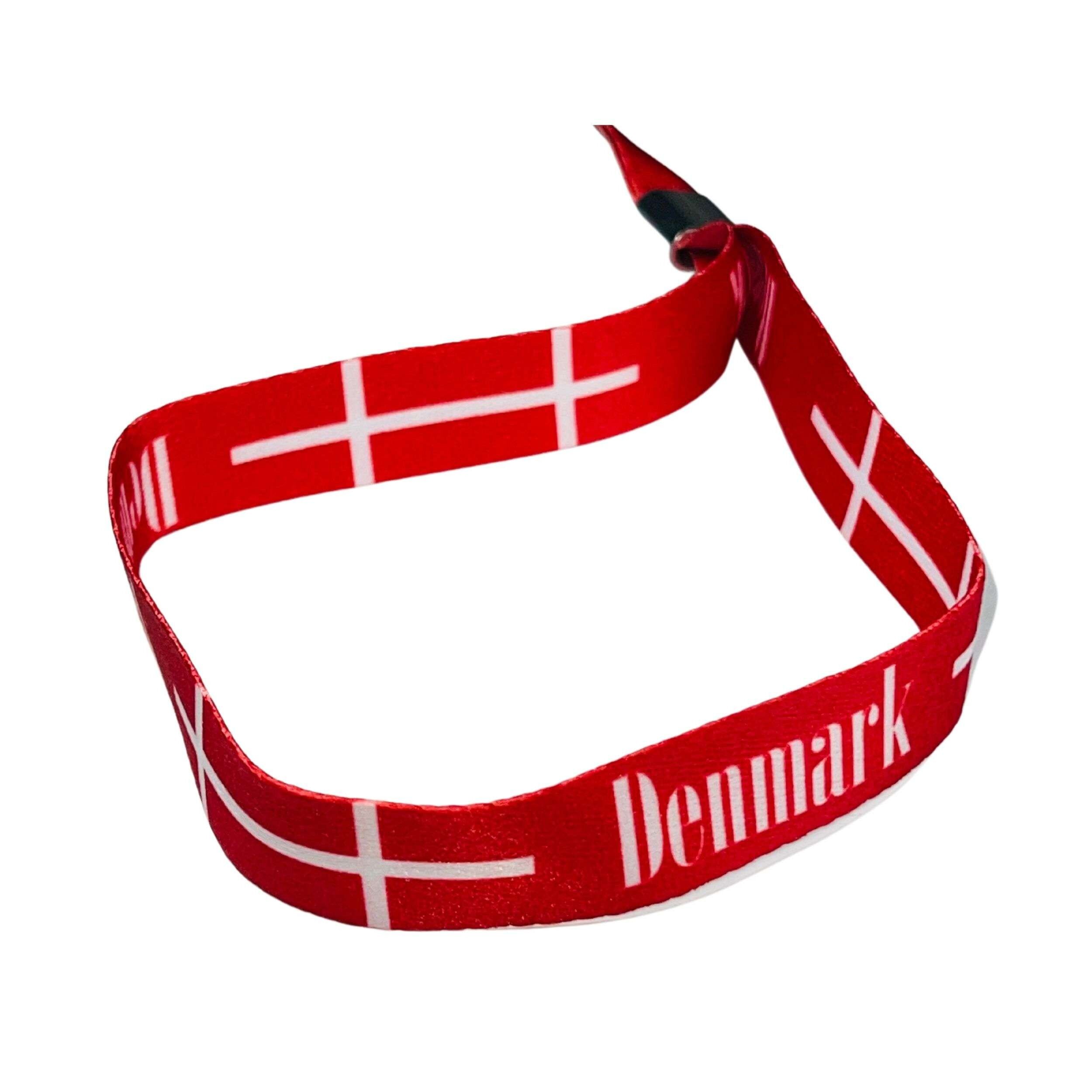 Armband - Flagge Dänemarks - P2711