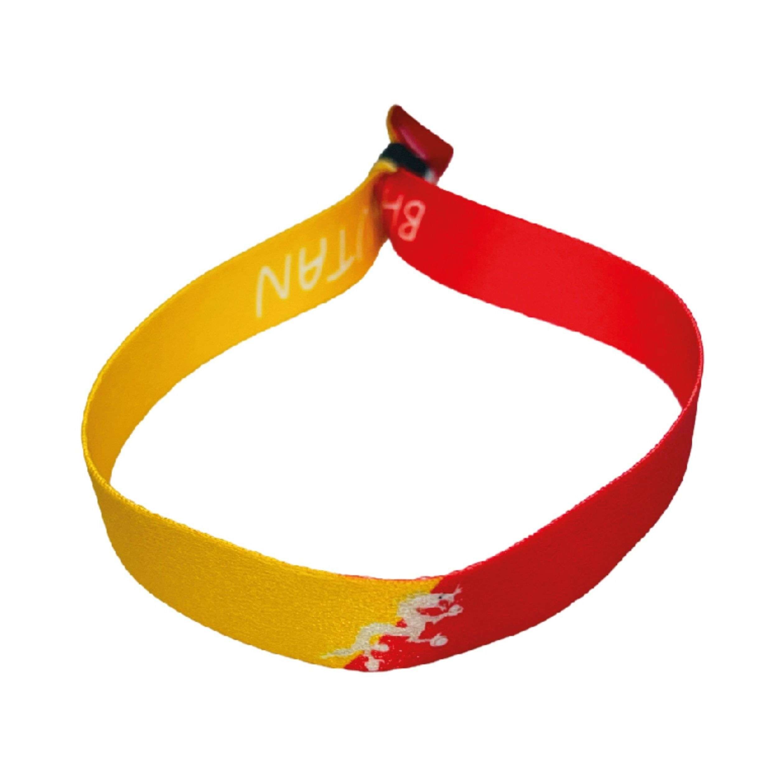Armband – Bhutan Flagge – P855
