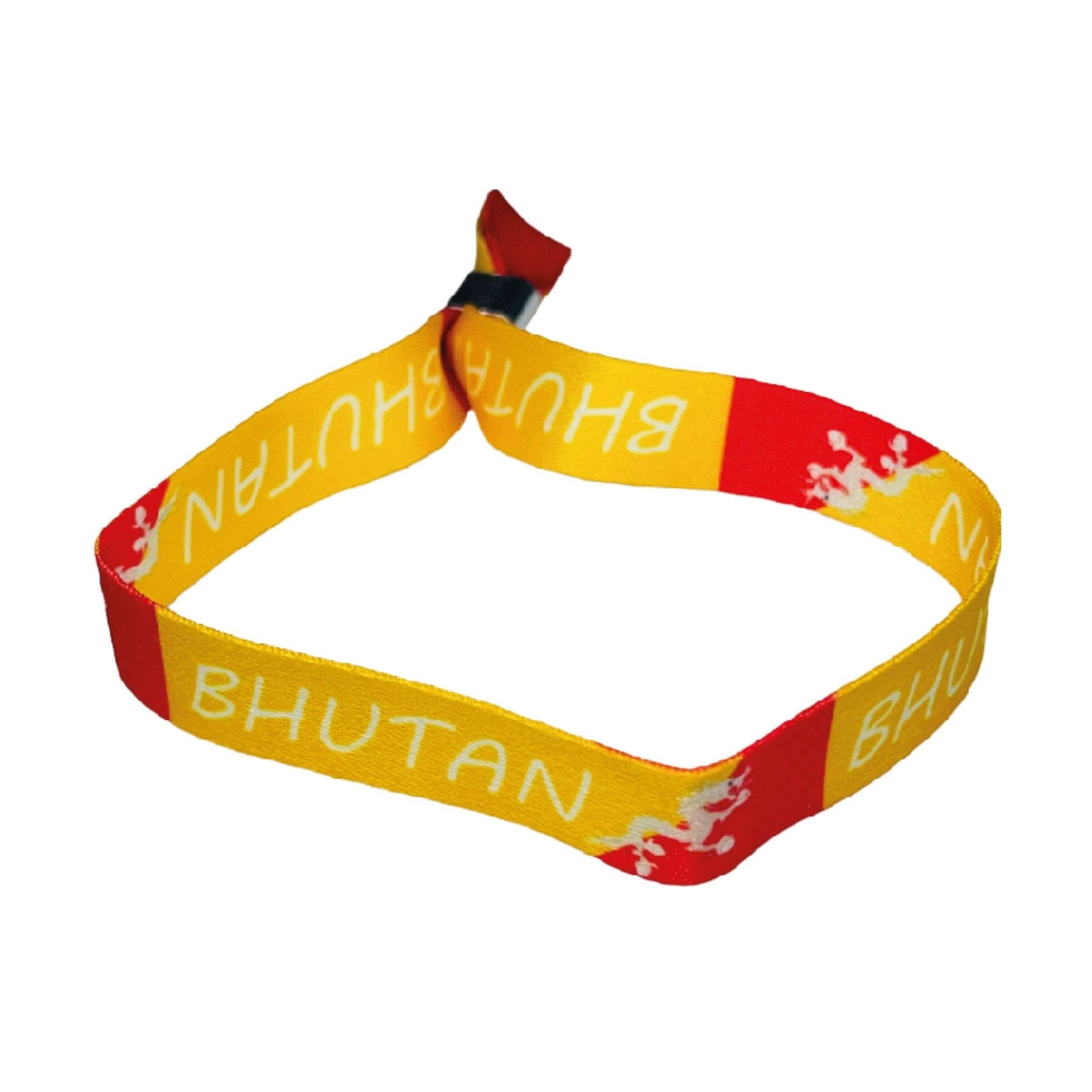 Armband – Bhutan Flagge – P857