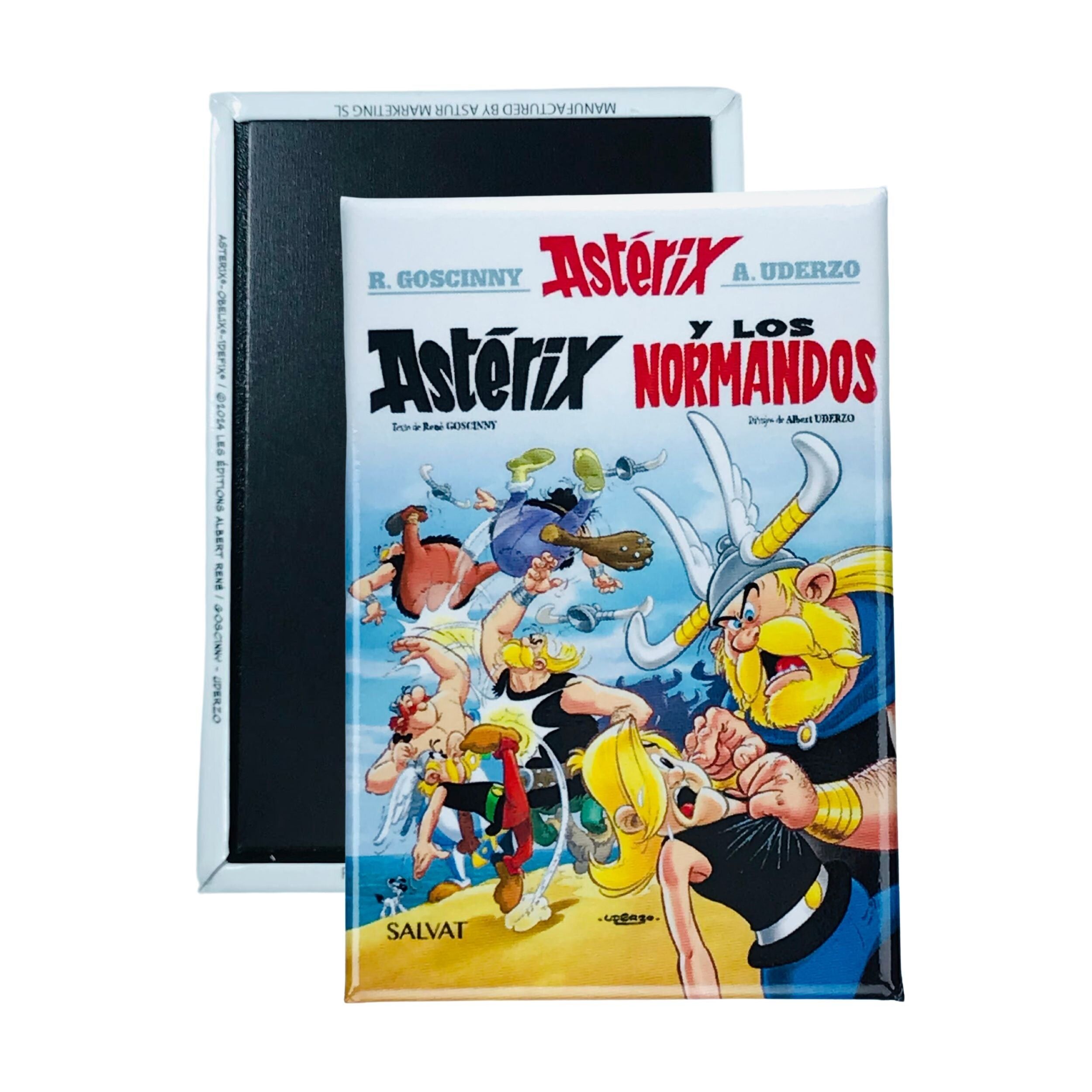 Iman © 9 - Astérix et les Normands - Couverture BD - Espagnol - A#49