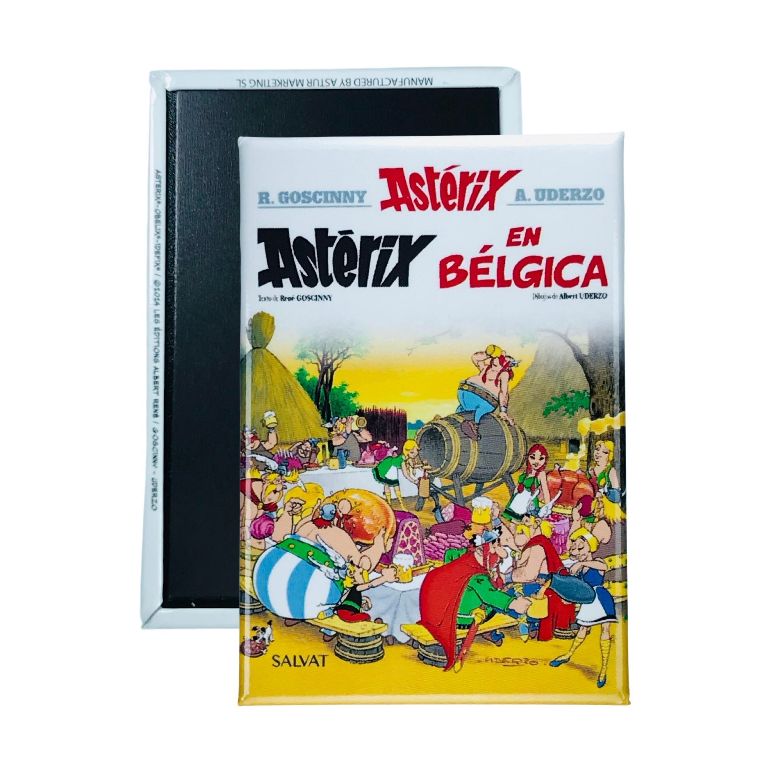 Iman © 24 - Astérix en Belgique - Couverture BD - Espagnol - A#64