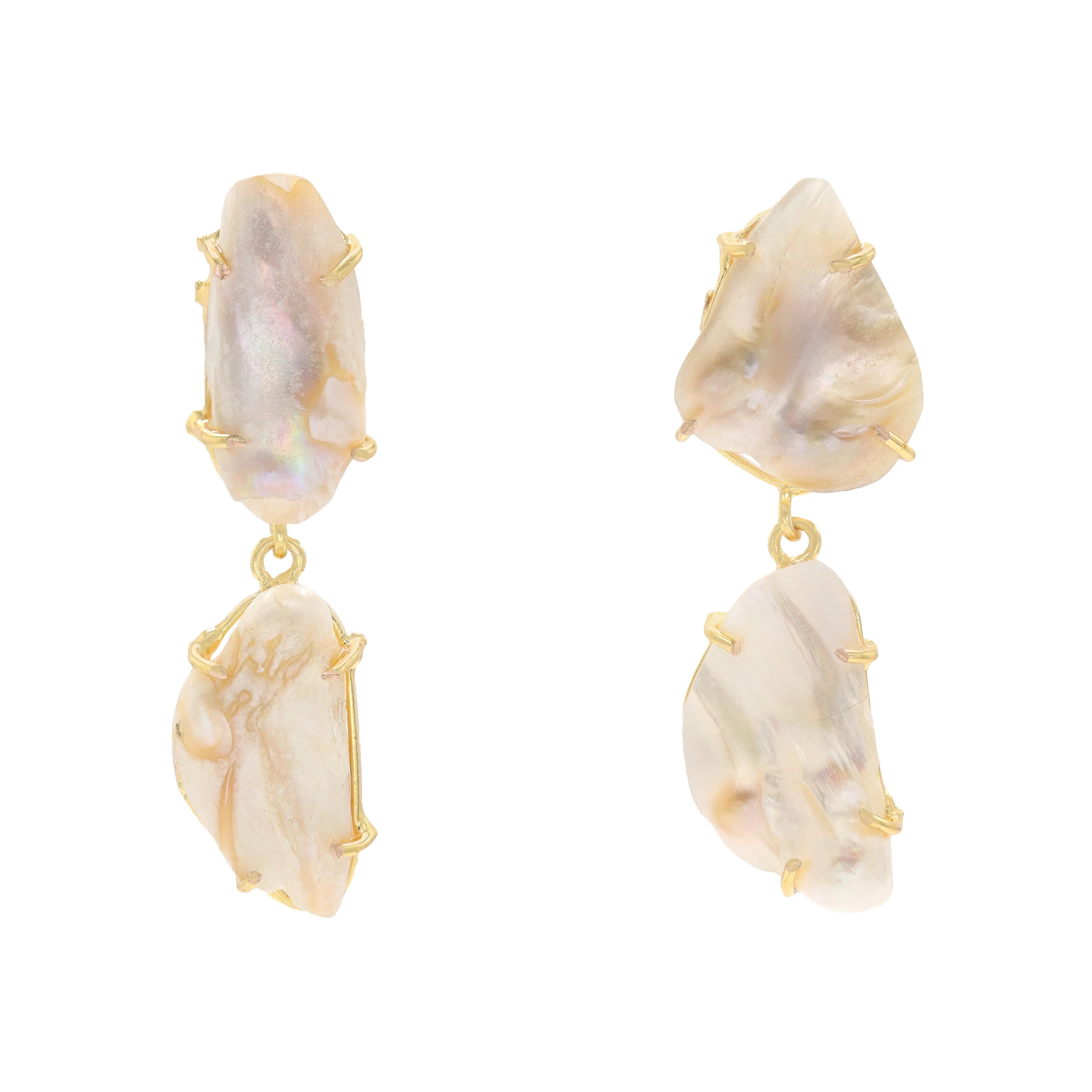 Leira Perlenohrringe