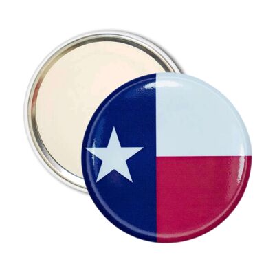 Espejo Bolsillo - Bandera Estado Texas - USA