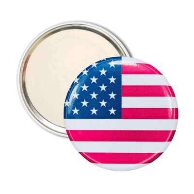 Espejo Bolsillo - Bandera United States - USA