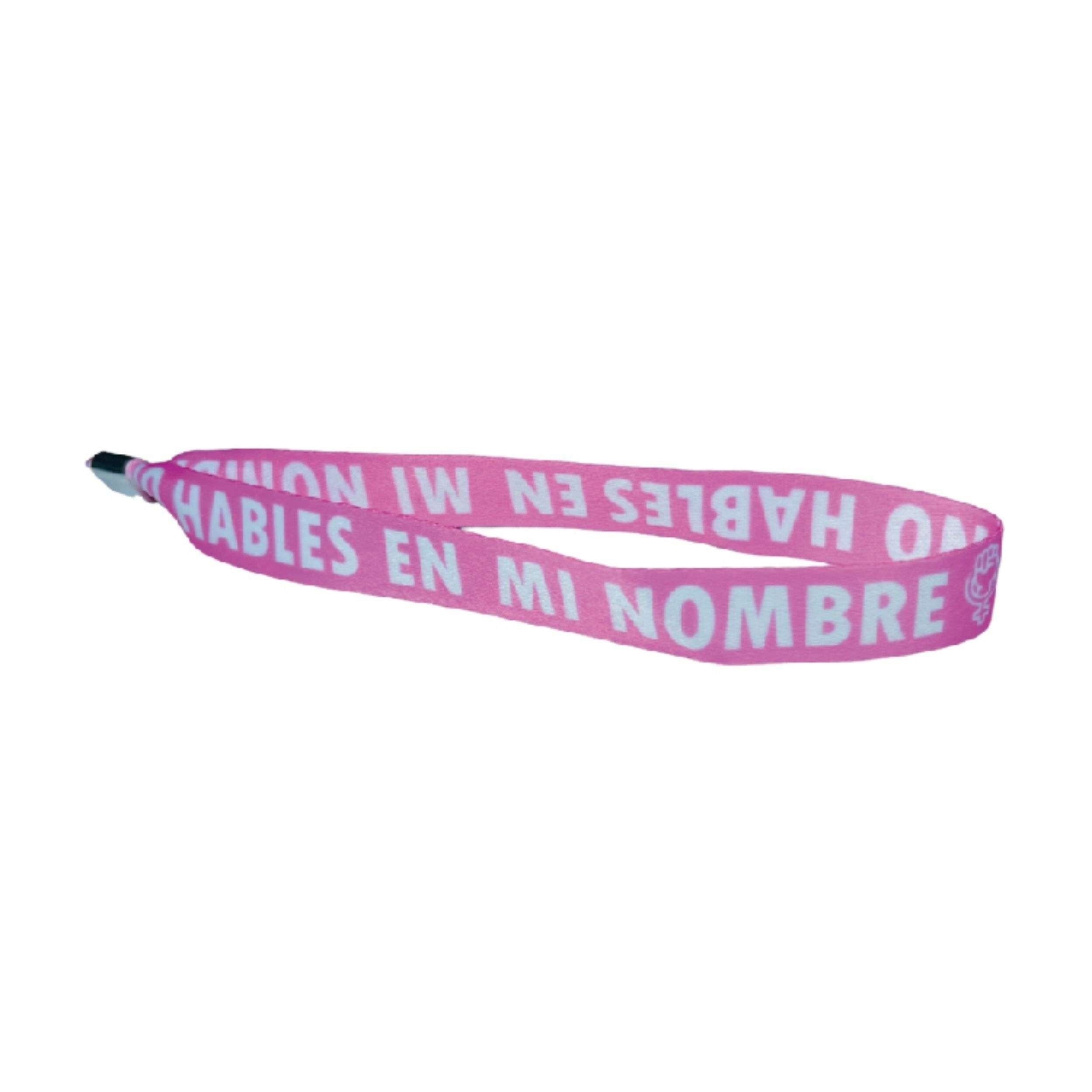 Armband – Don't Speak In My Name – Feministische Bewegung – P2074