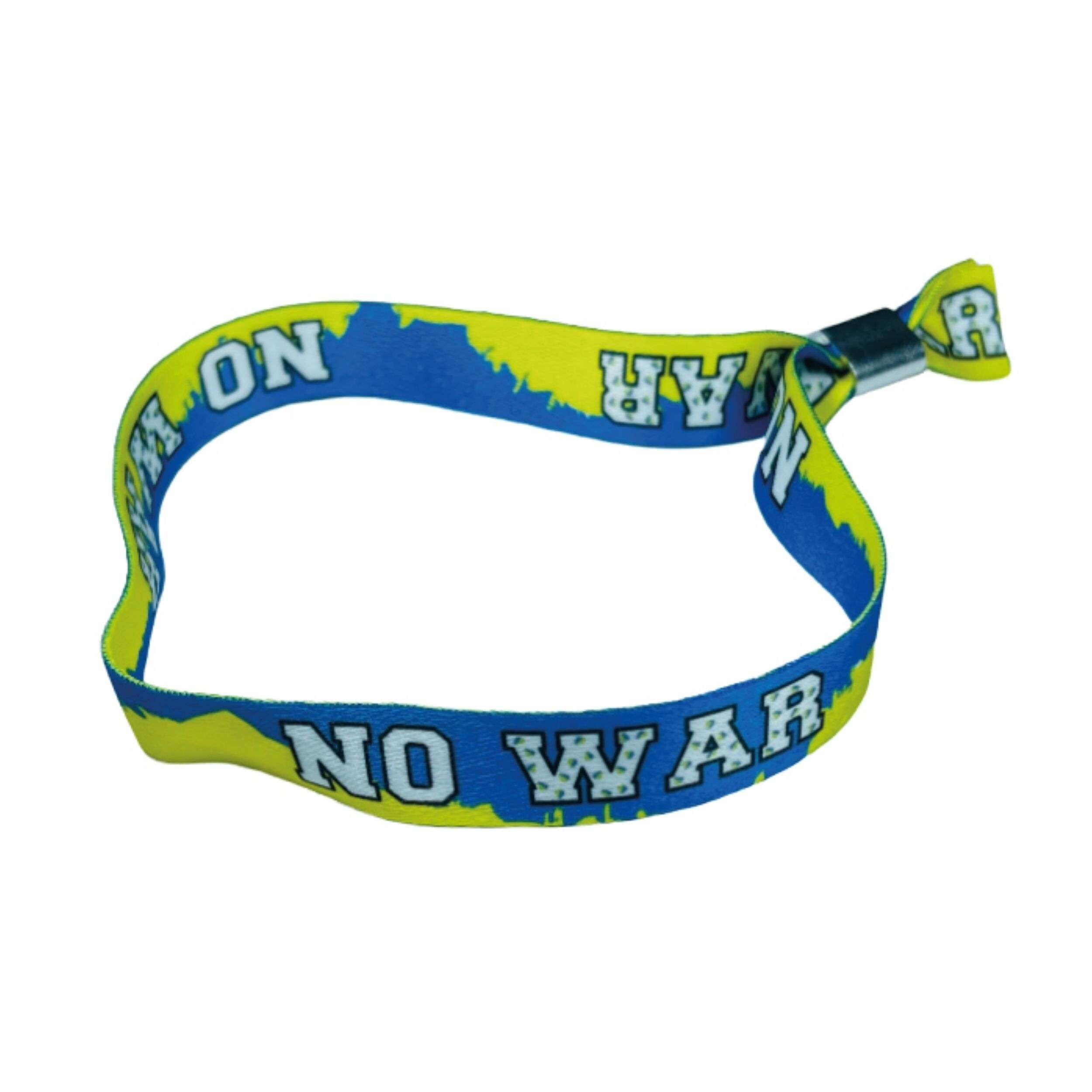 Armband – Kein Krieg – Ukrainische Flagge – P1815