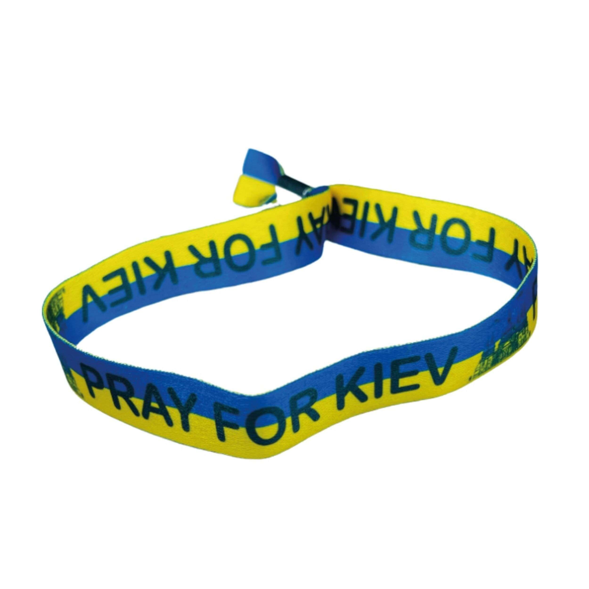 Armband – Pray For Kyiv – Ukrainische Flagge – P1842