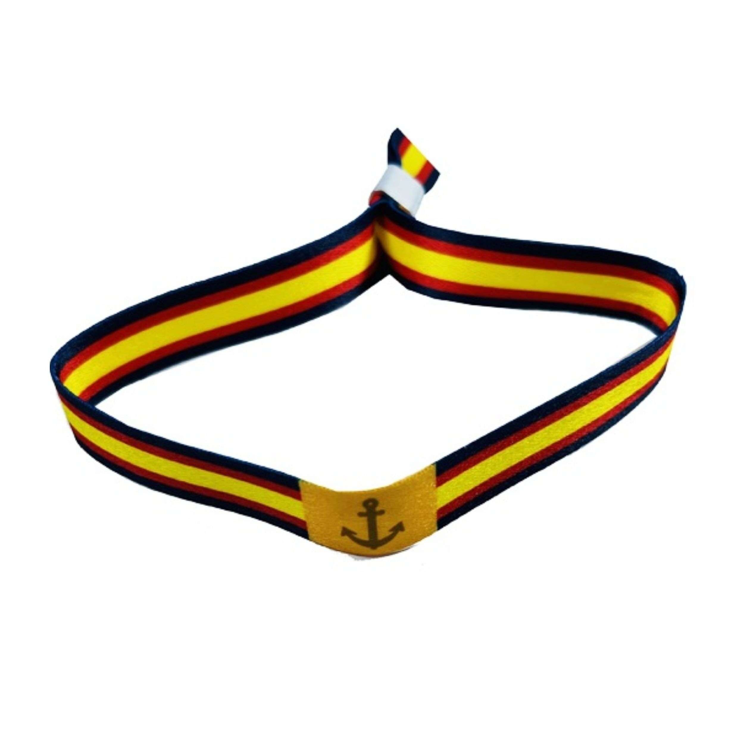 Armband - Anker - Blaue spanische Flagge - P208