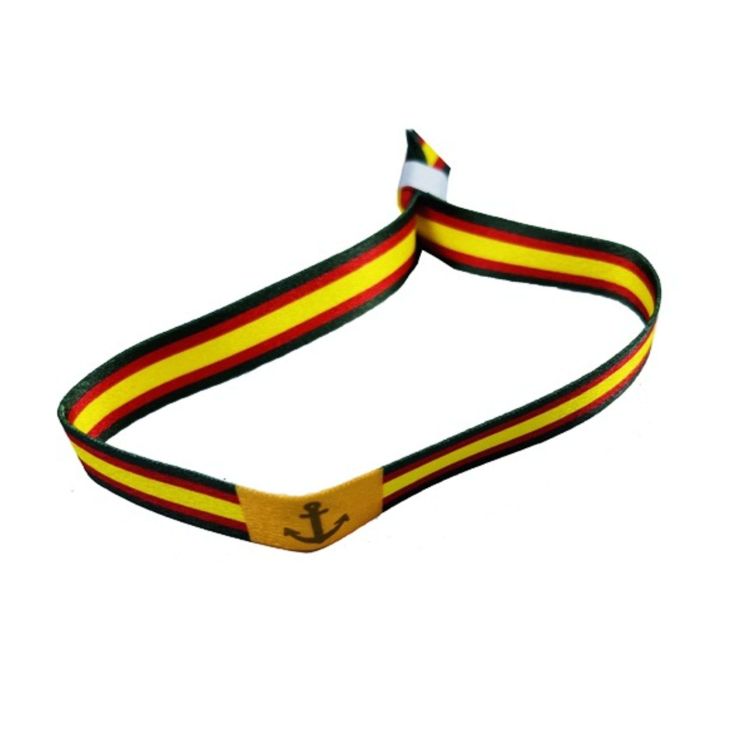 Armband - Anker - Grüne spanische Flagge - P209