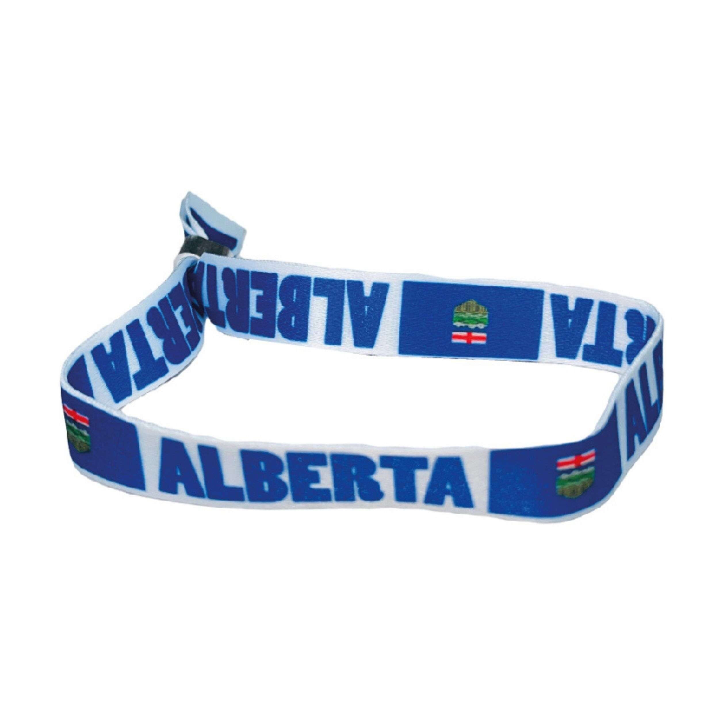 Bracelet - Drapeau de l'Alberta - Canada - P2541