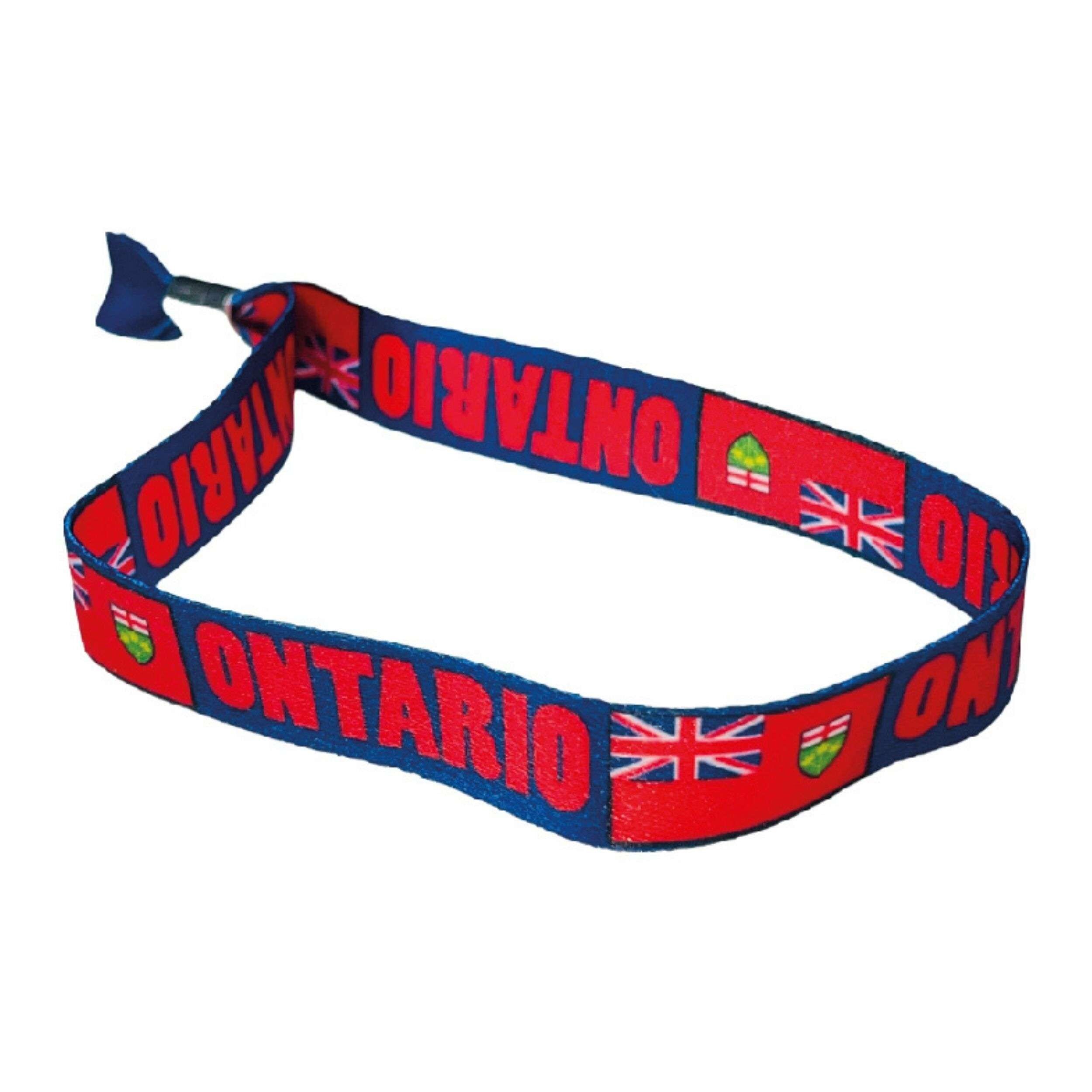Bracelet - Drapeau de l'Ontario - Canada - P2525
