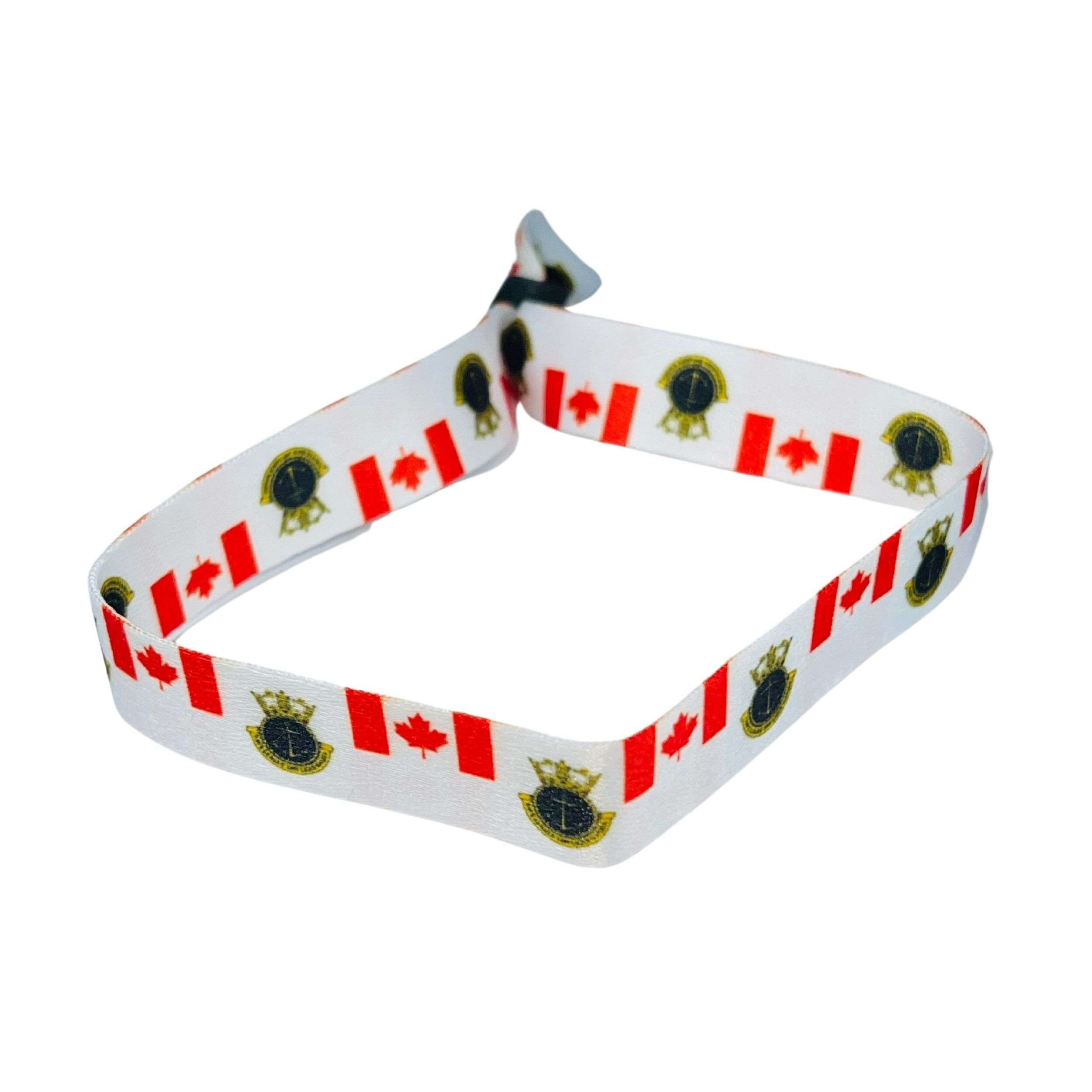Bracelet - Drapeau de la Ligue navale du Canada - P1541