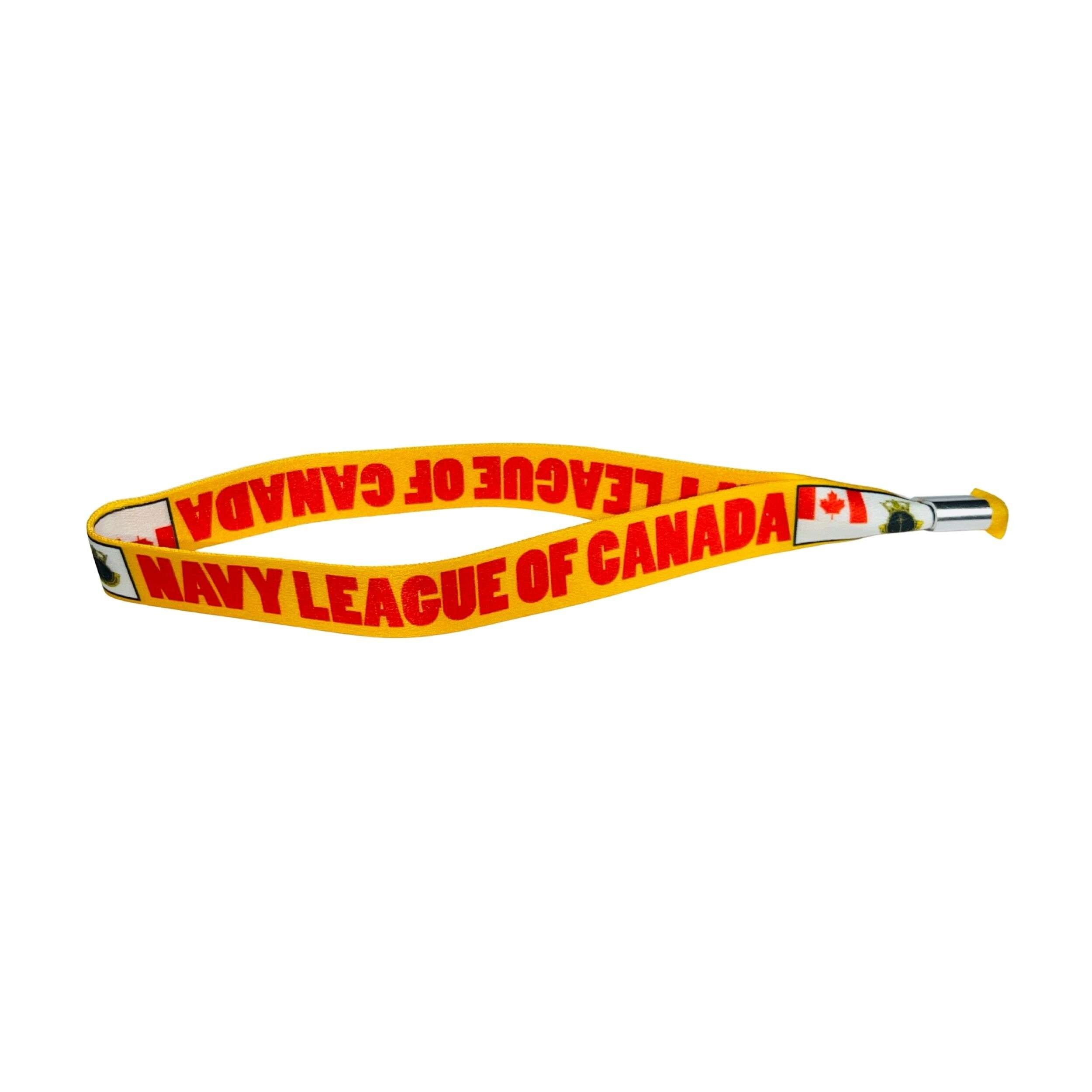 Bracelet - Drapeau de la Ligue navale du Canada - P1542