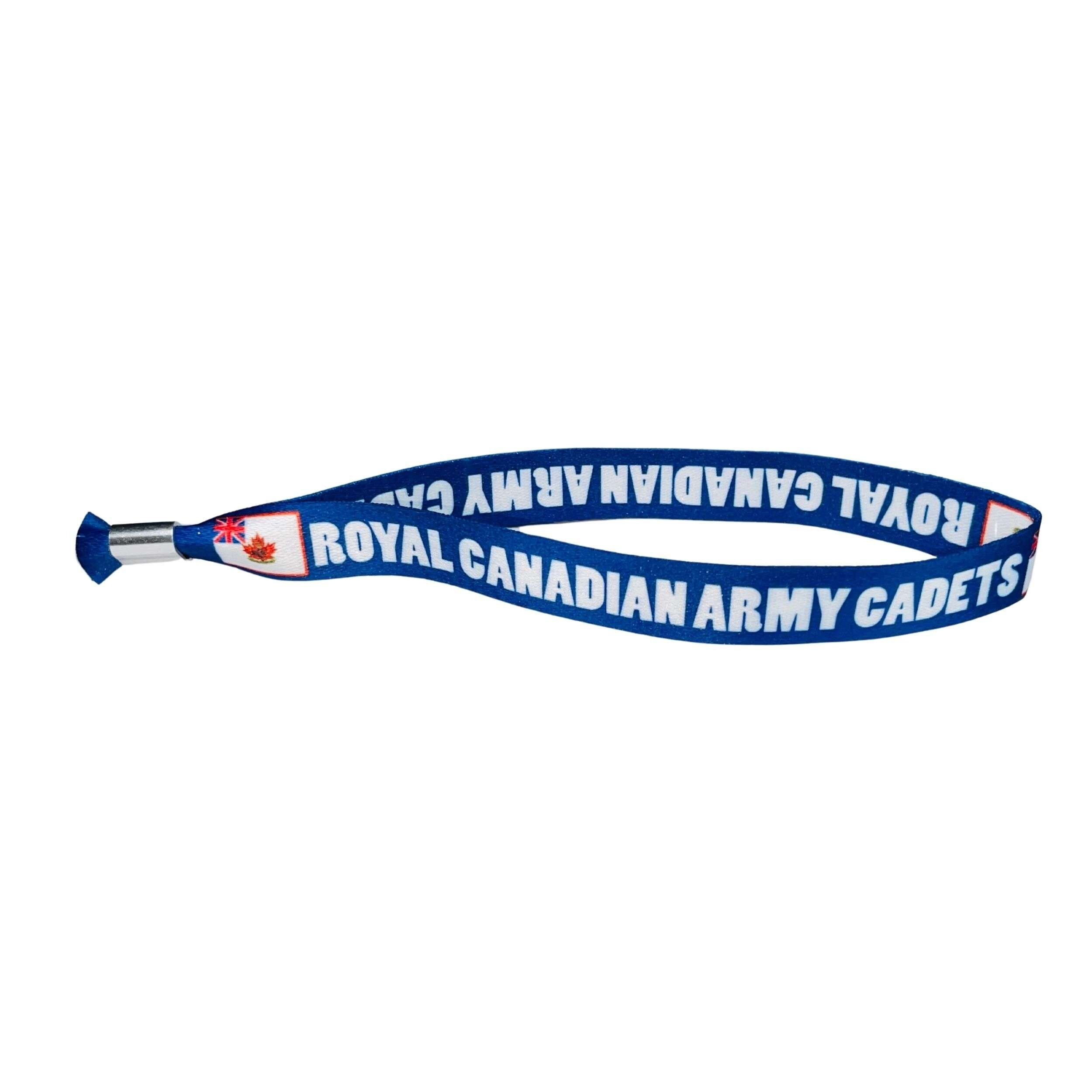 Bracelet - Drapeau des Cadets royaux de l'Armée canadienne - Canada - P1551