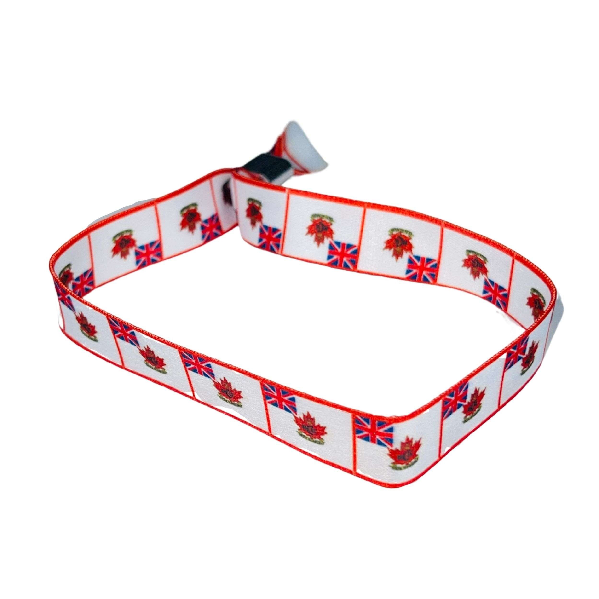 Bracelet - Drapeau des Cadets royaux de l'Armée canadienne - Canada - P1552