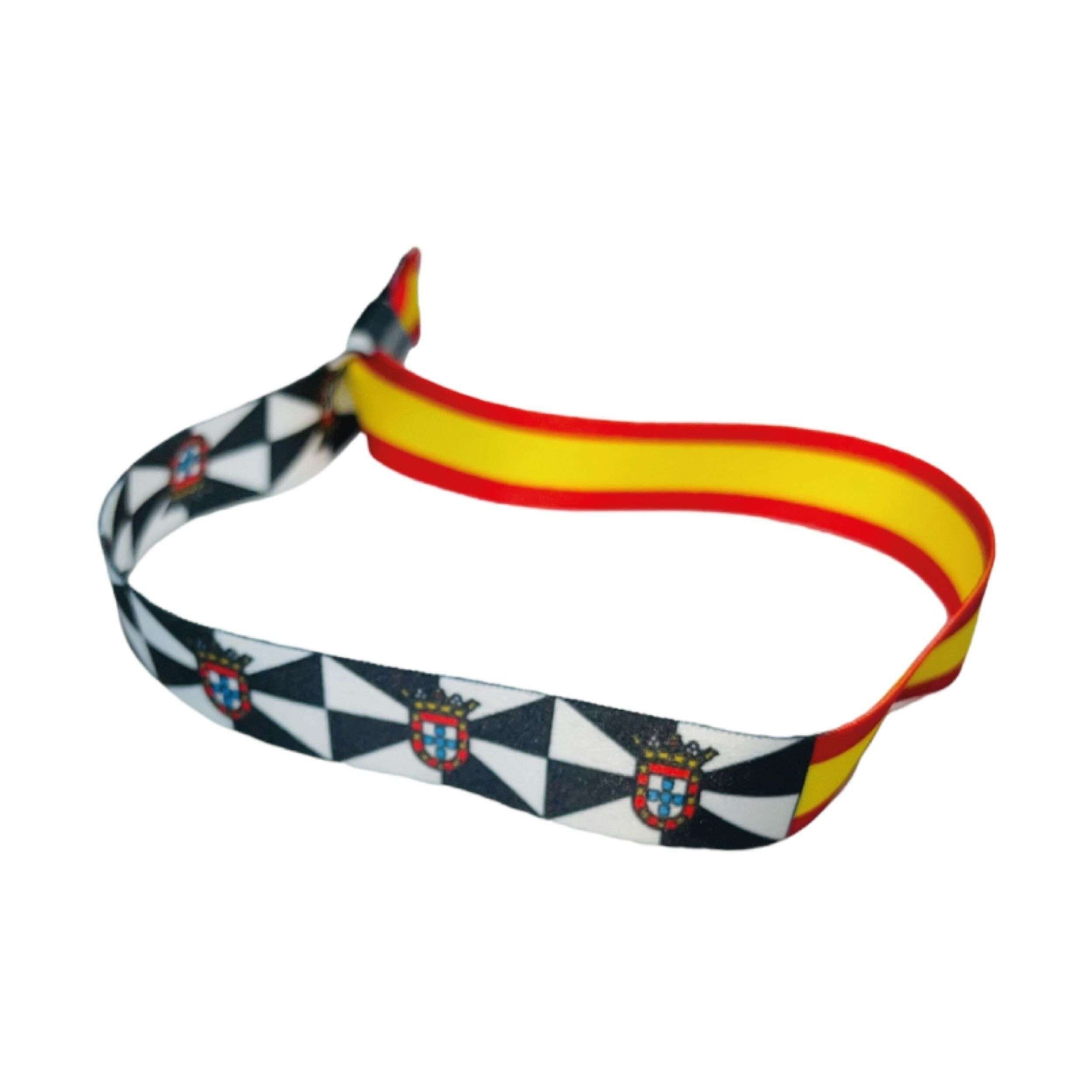 Bracelet – Drapeau de Ceuta et de l'Espagne – P2682
