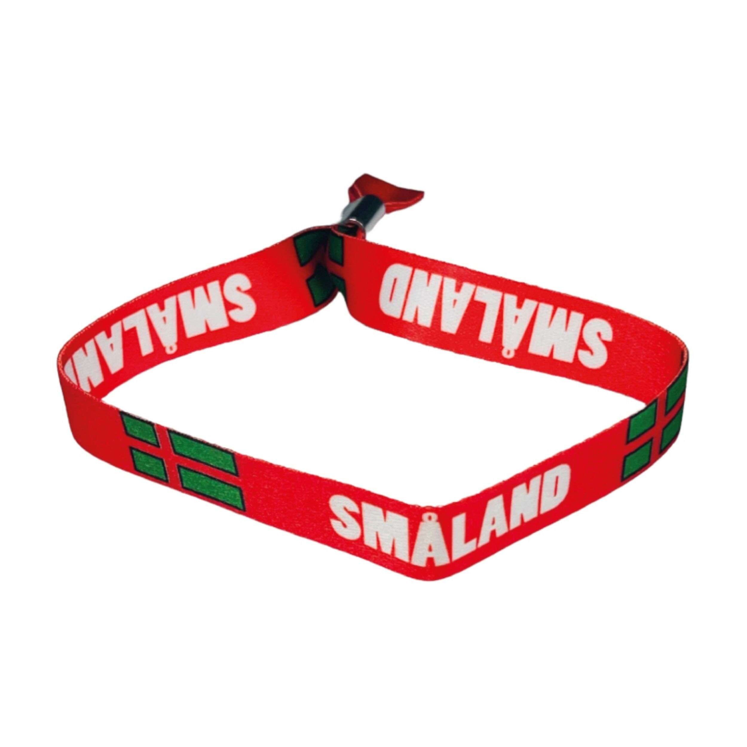 Bracelet - Drapeau du Småland - Suède - P2107