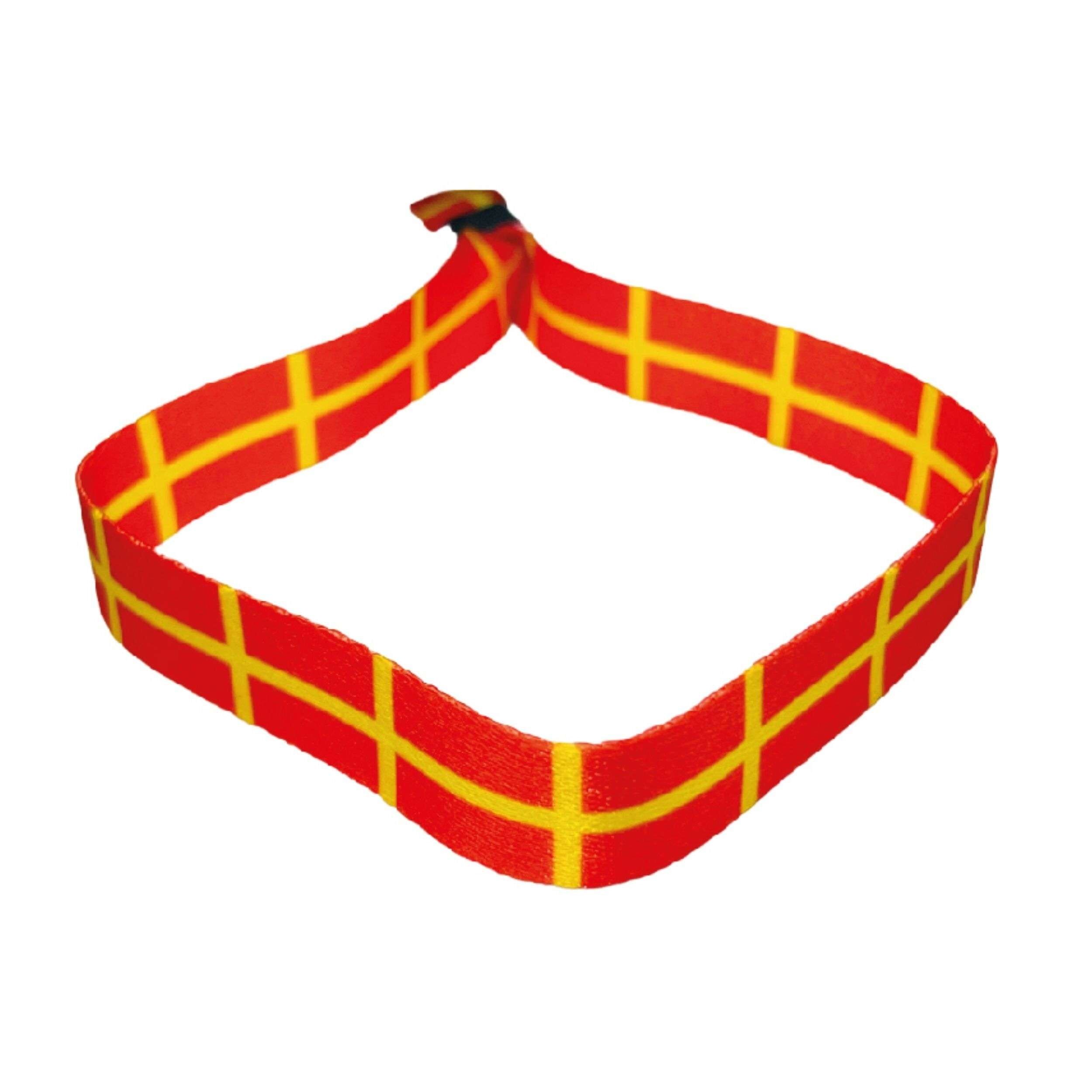 Bracelet – Drapeau de Skåne – Suède - P2132