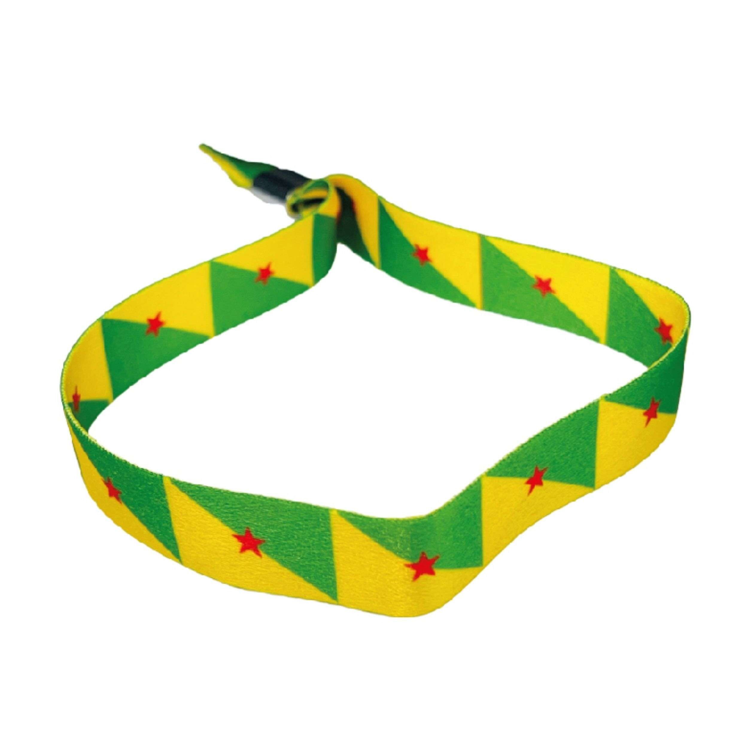 Bracelet – Drapeau de la Guyane – France – P1499