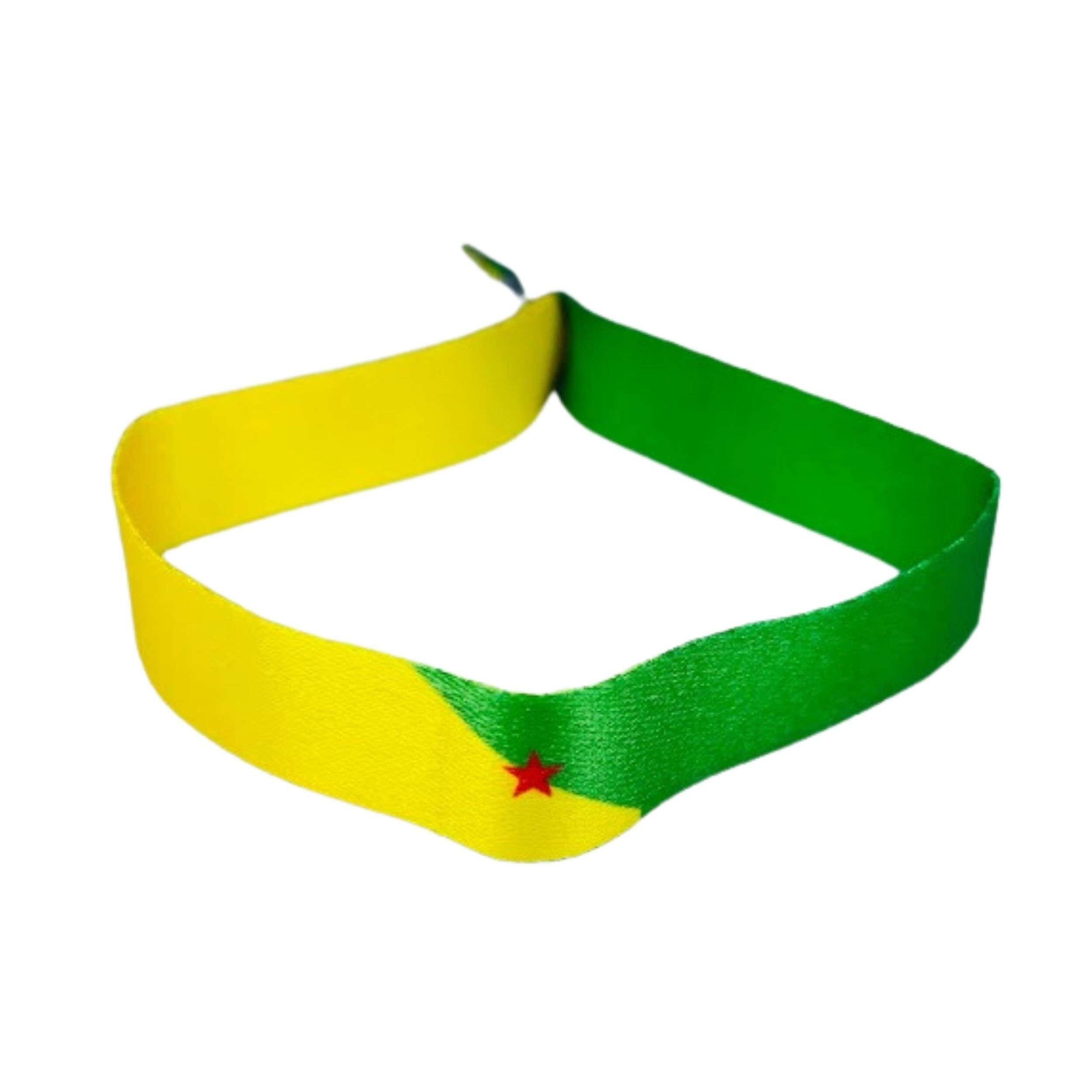Bracelet – Drapeau de la Guyane – France – P1500