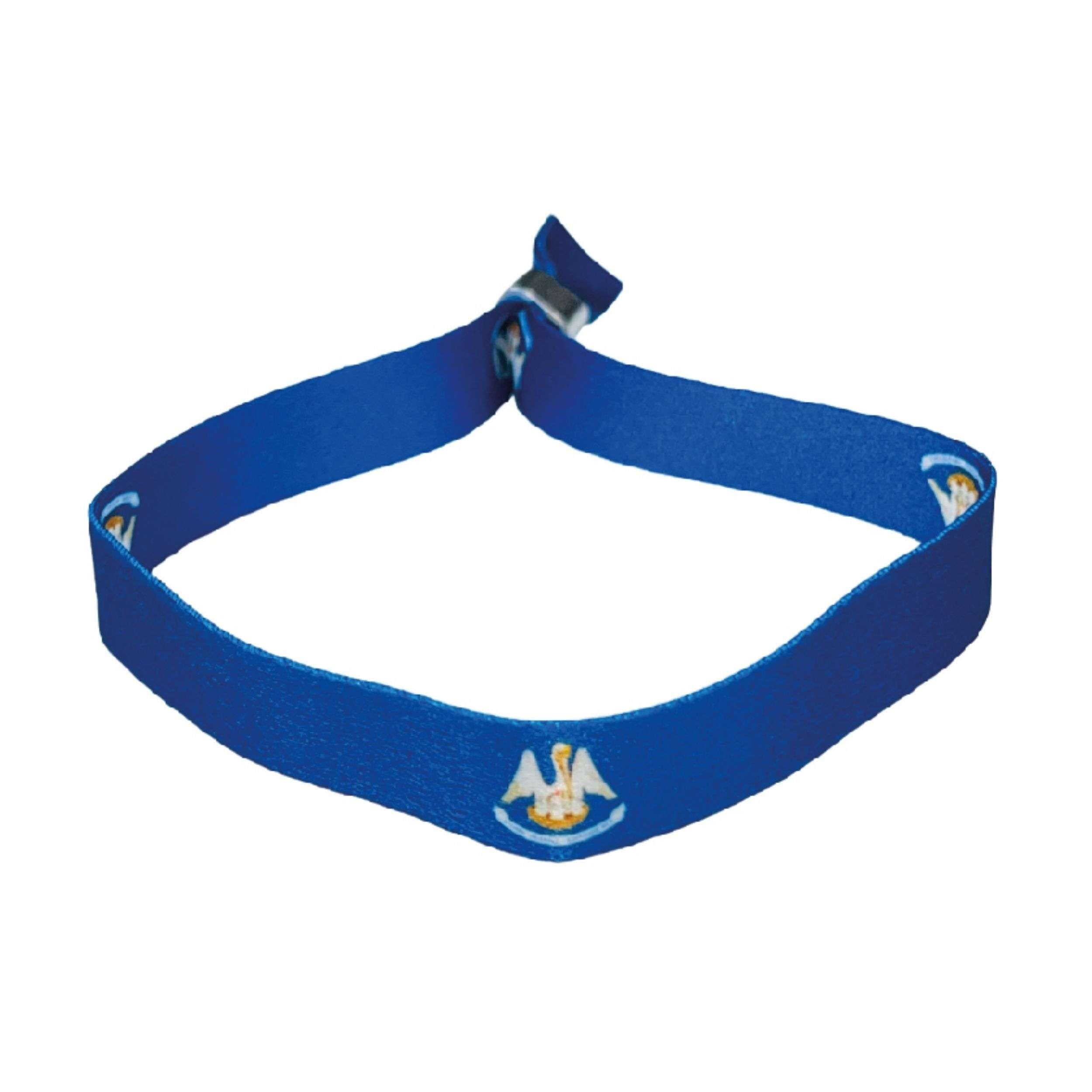 Bracelet – Drapeau de l'État de Louisiane – États-Unis – P1902