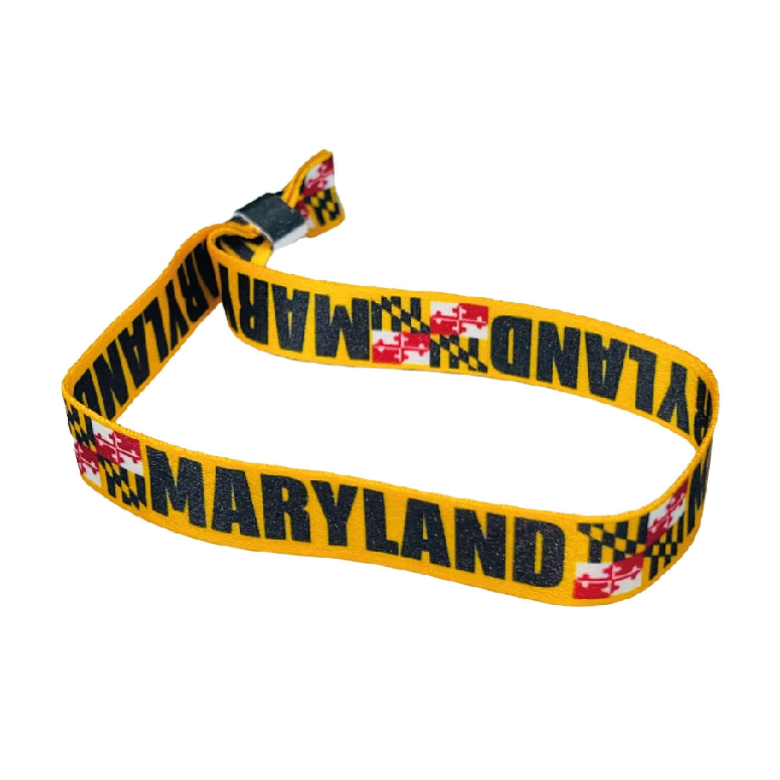 Bracelet – Drapeau de l'État du Maryland – États-Unis – P1923