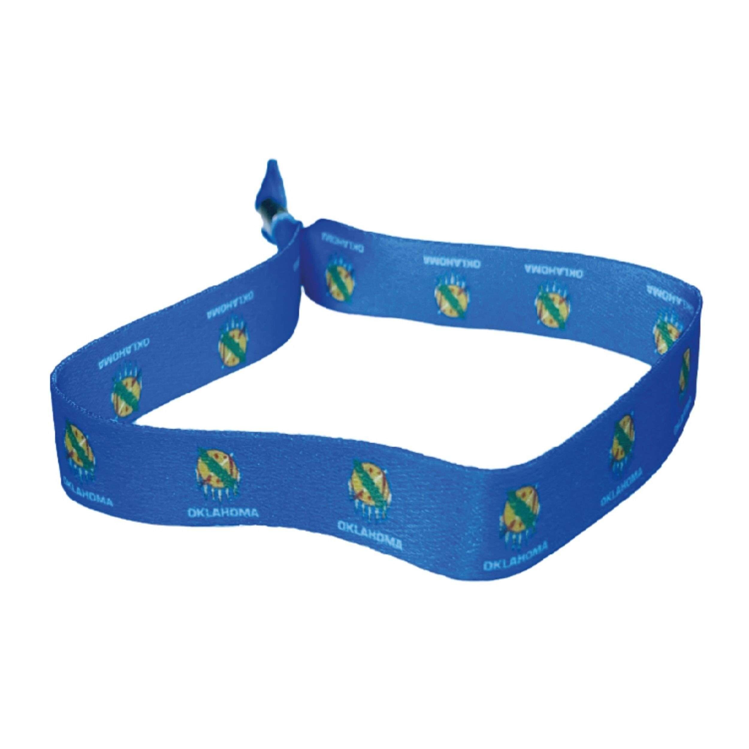 Bracelet – Drapeau de l'État de l'Oklahoma – États-Unis – P1962
