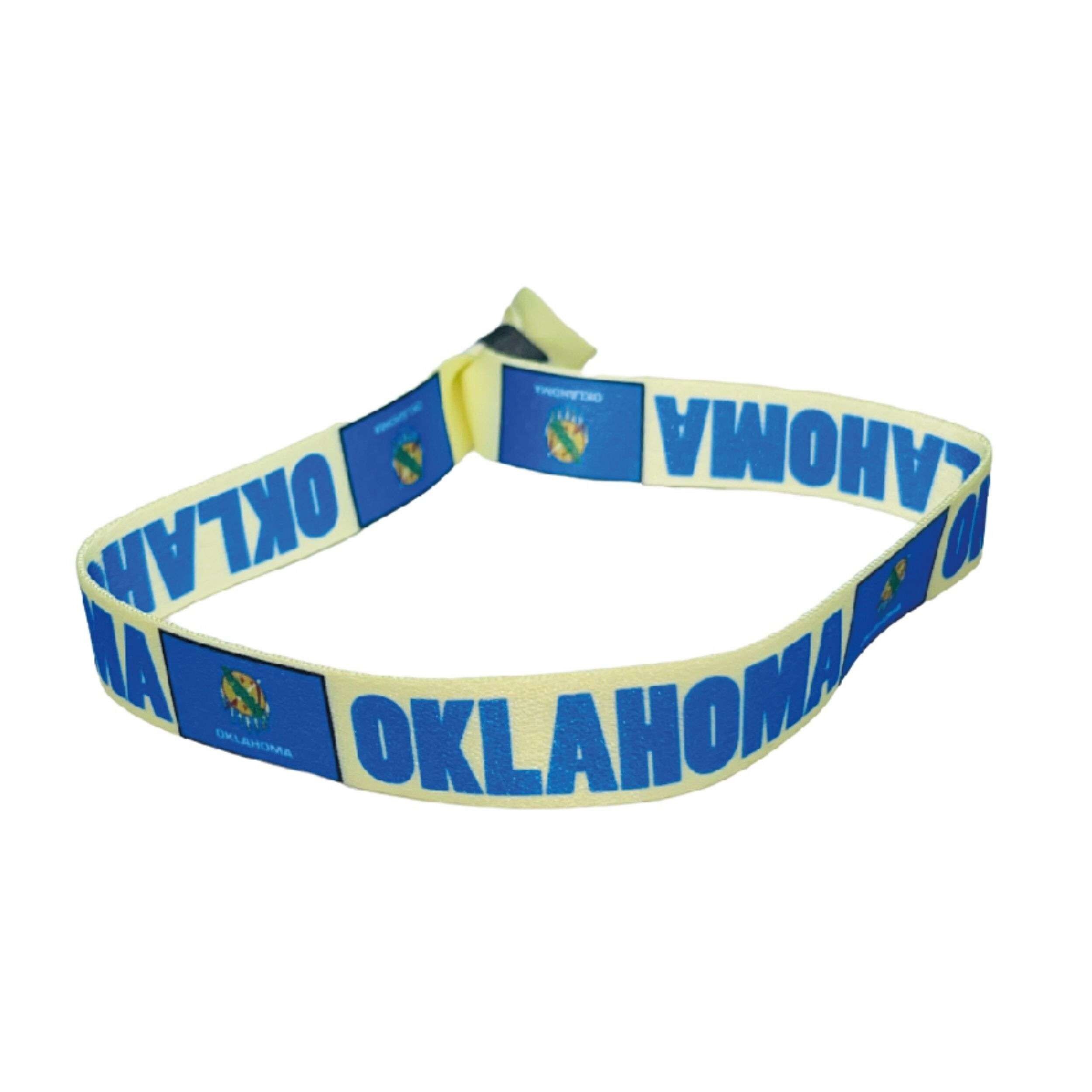 Bracelet – Drapeau de l'État de l'Oklahoma – États-Unis – P1963