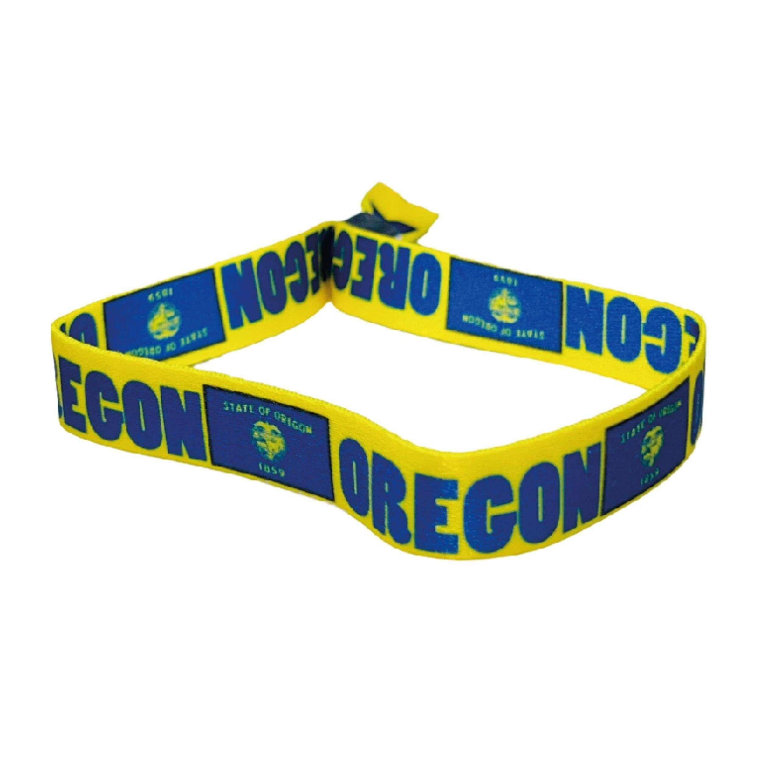 Bracelet – Drapeau de l'État de l'Oregon – États-Unis – P1961