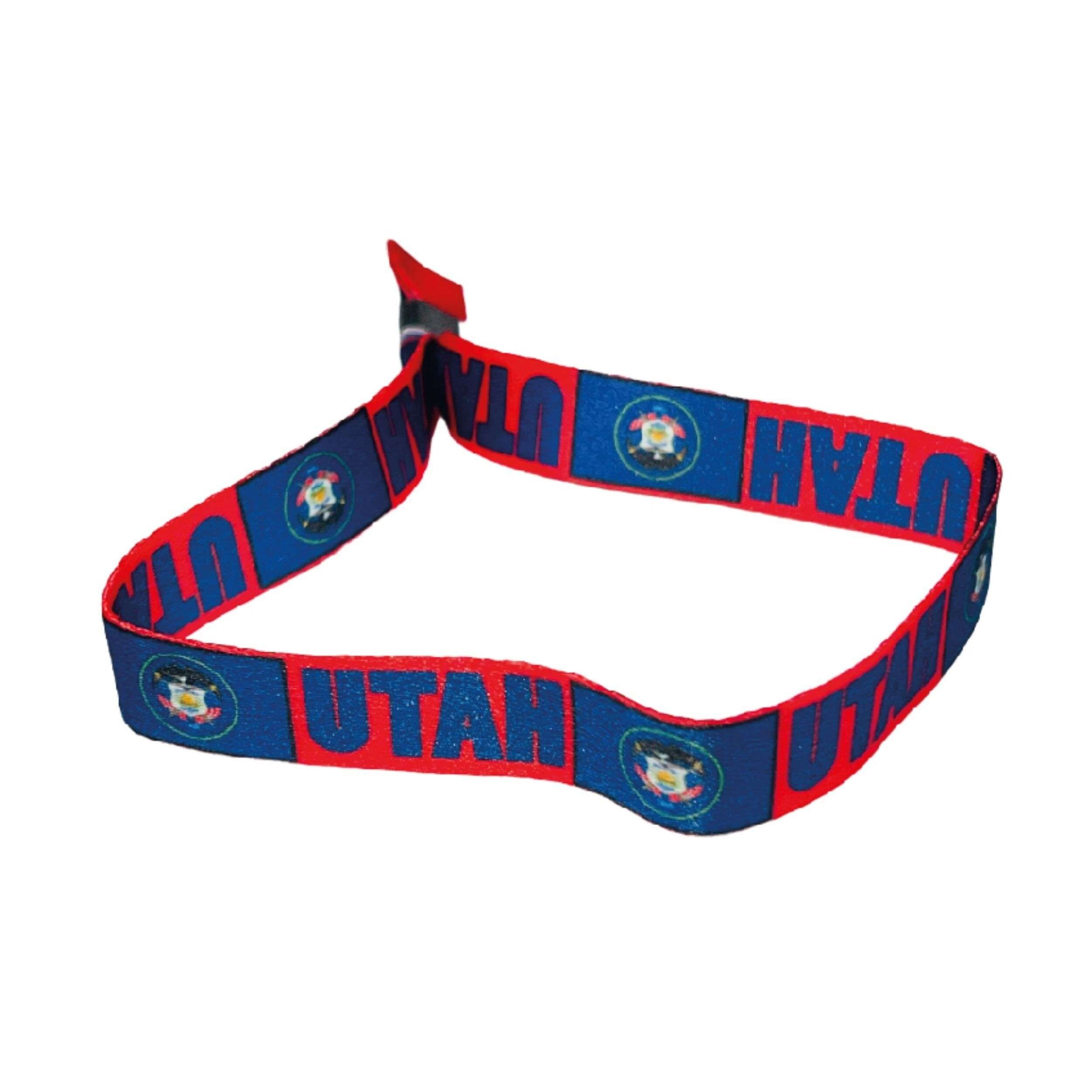Bracelet – Drapeau de l'État de l'Utah – États-Unis – P1946