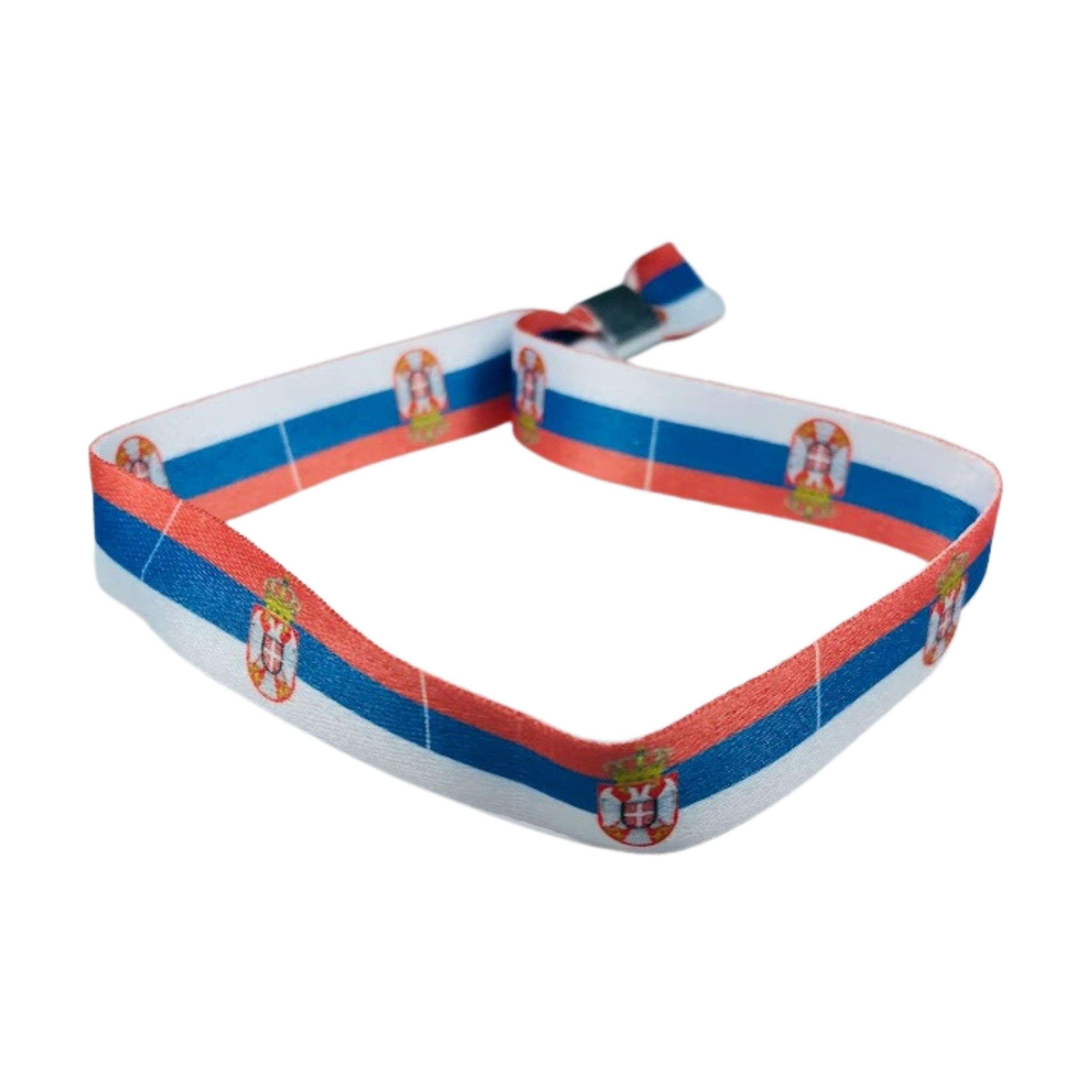 Bracelet - Drapeau de la Serbie - P521