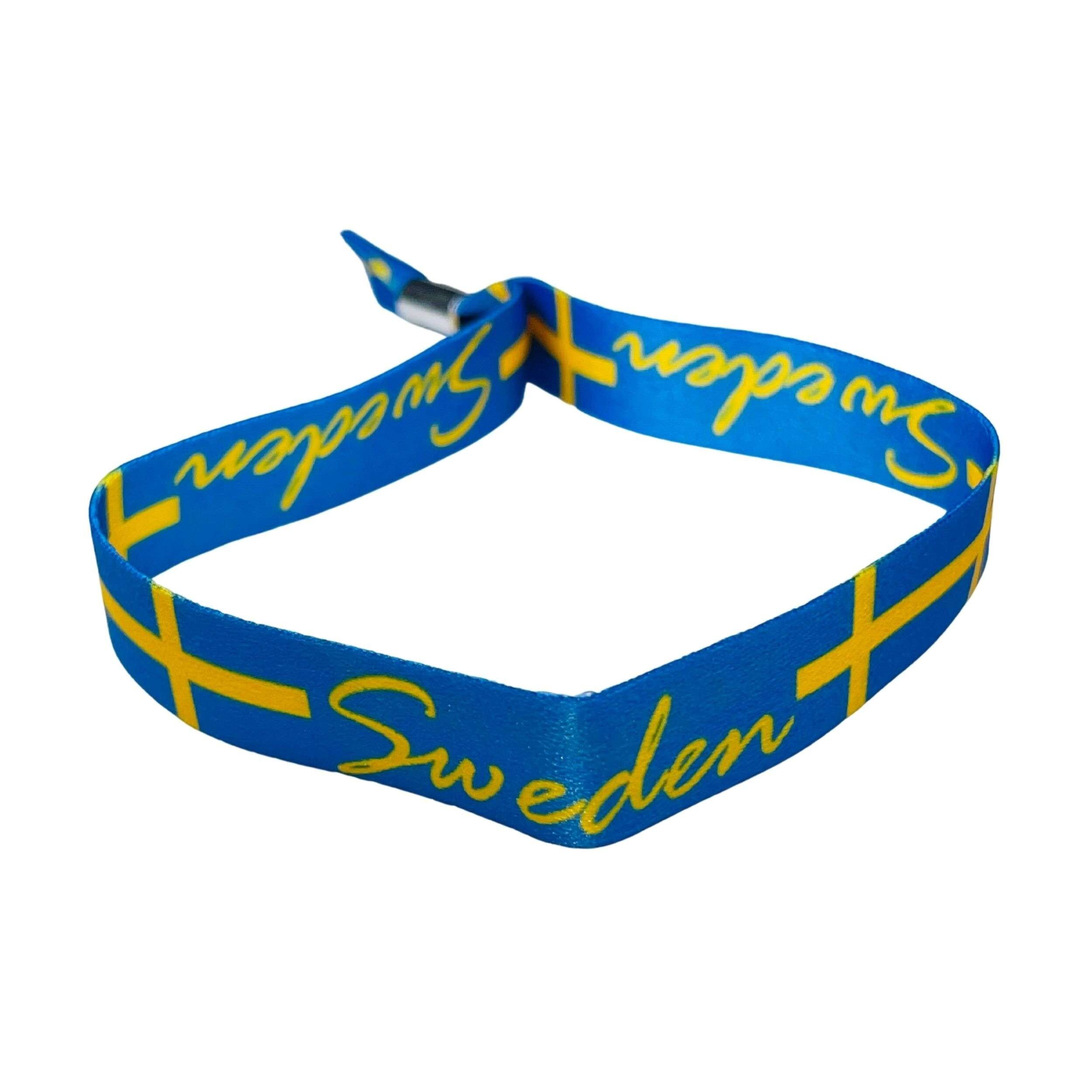 Bracelet - Drapeau de la Suède - P2650