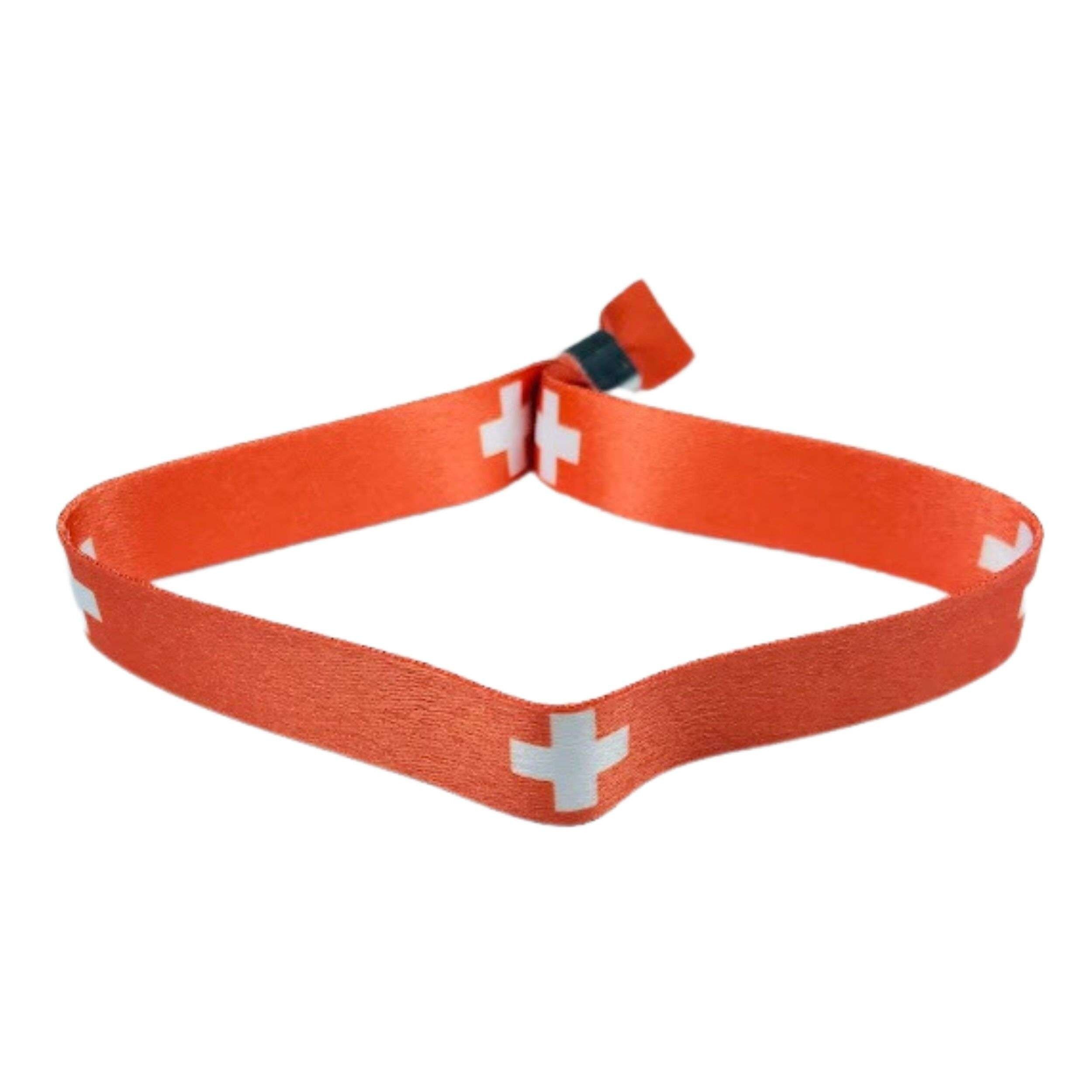 Bracelet - Drapeau suisse - P526