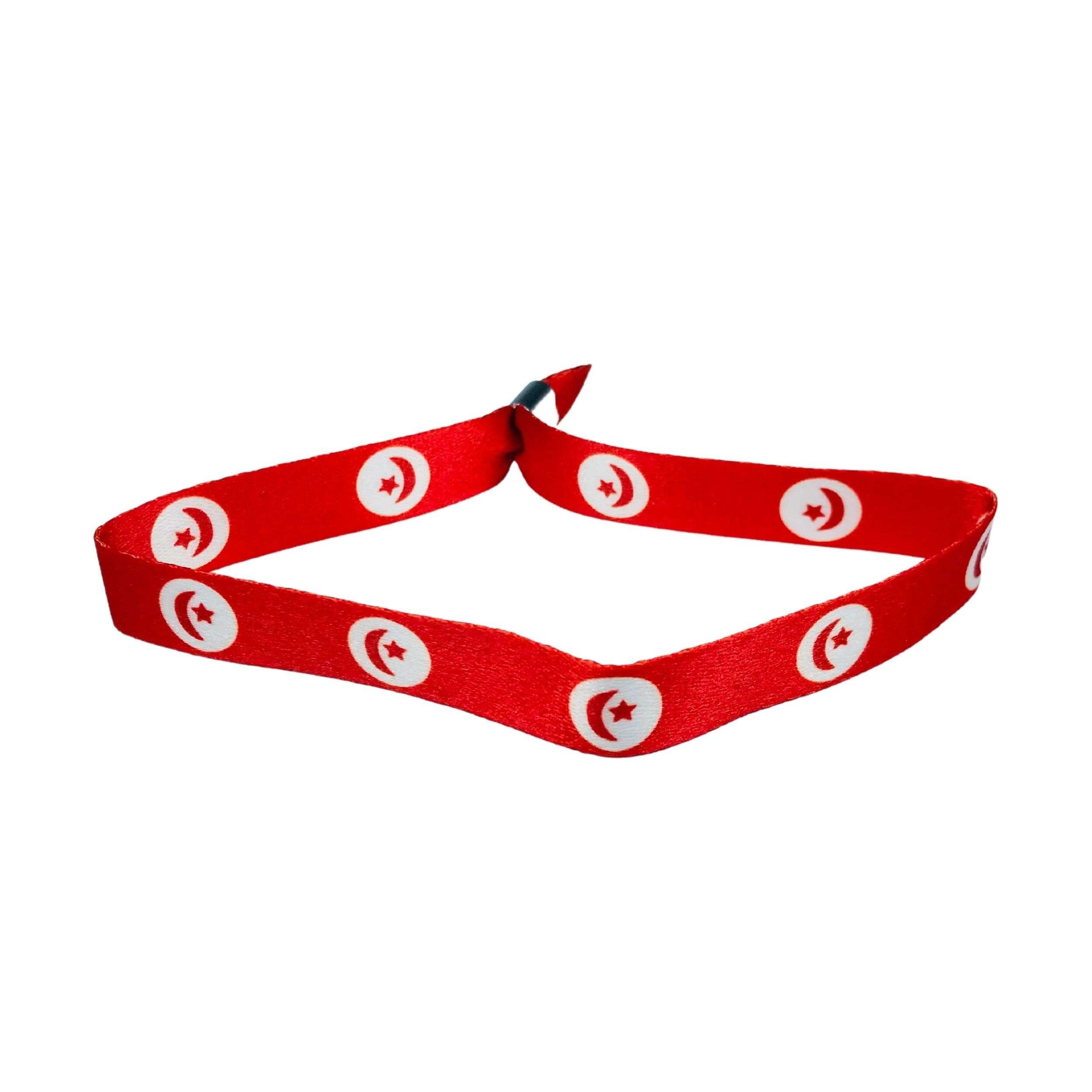 Bracelet - Drapeau de la Tunisie - P763