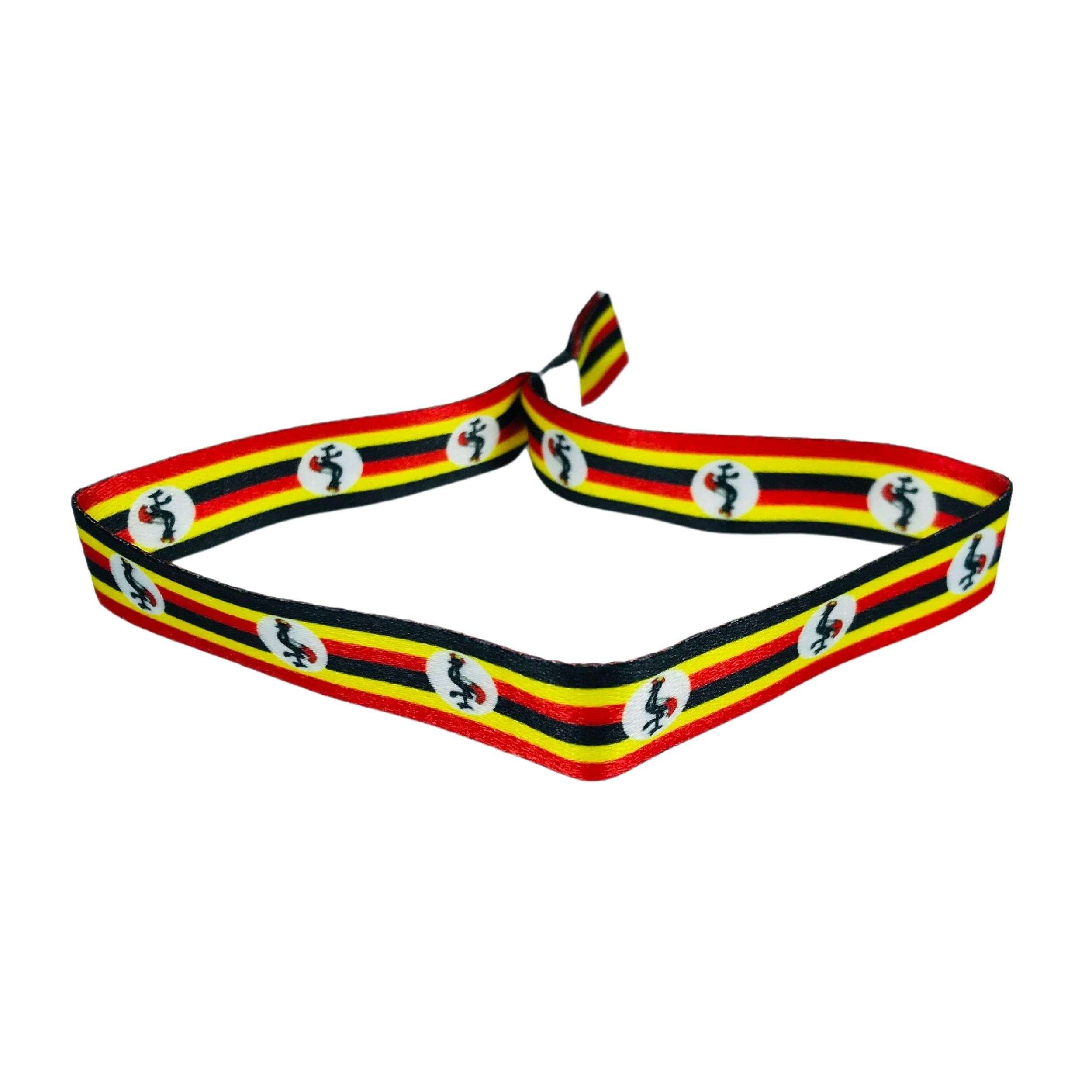 Bracelet - Drapeau de l'Ouganda - P761