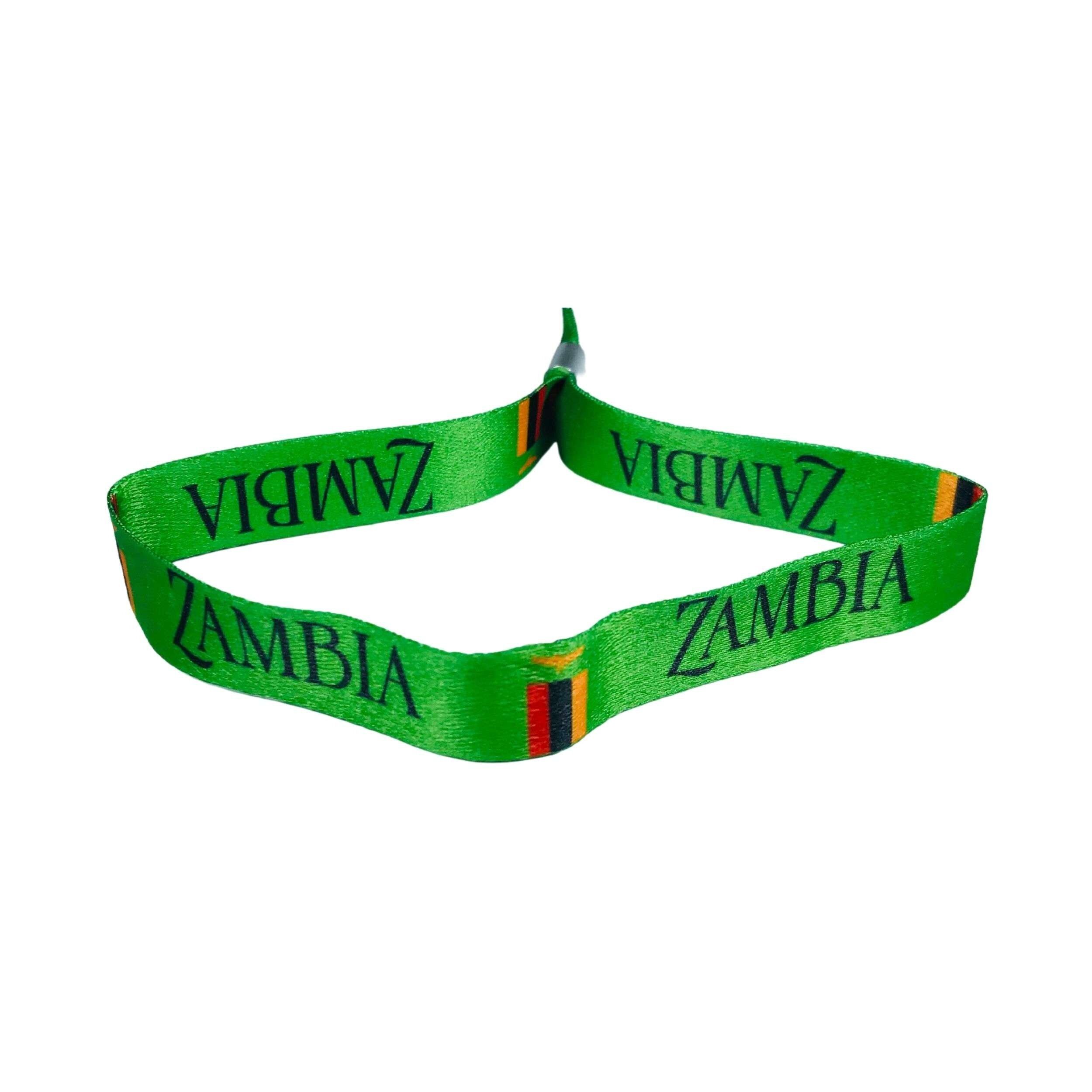 Bracelet - Drapeau de la Zambie - P760