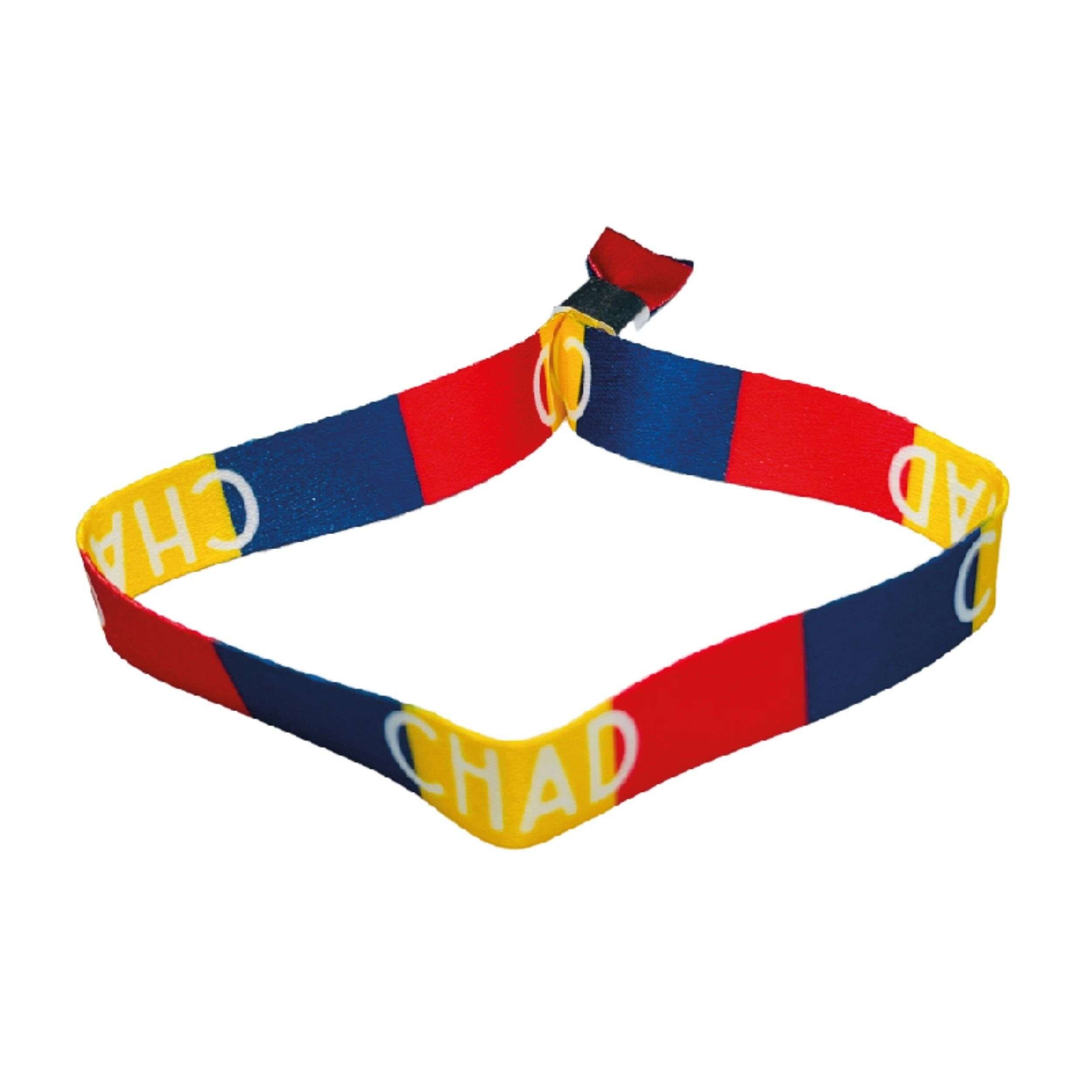 Bracelet – Drapeau du Tchad – P693