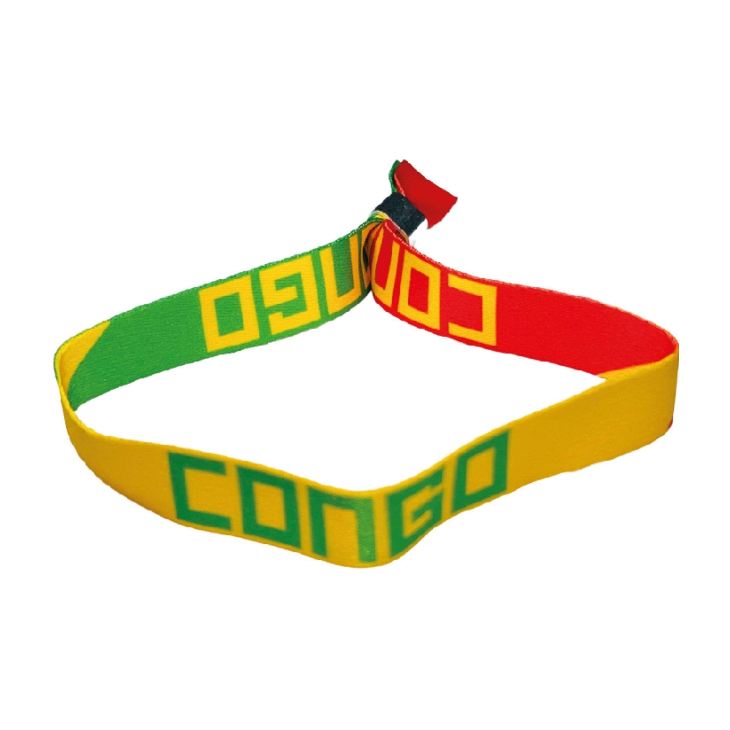 Bracelet – Drapeau du Congo – P680