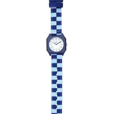 Dimanche bleu - Damier bleu