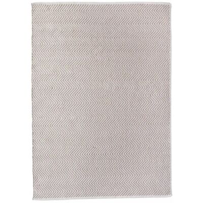 Tapis tissé à chevrons Hug Rug naturel