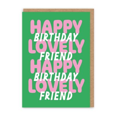 Happy Birthday Lovey Friend