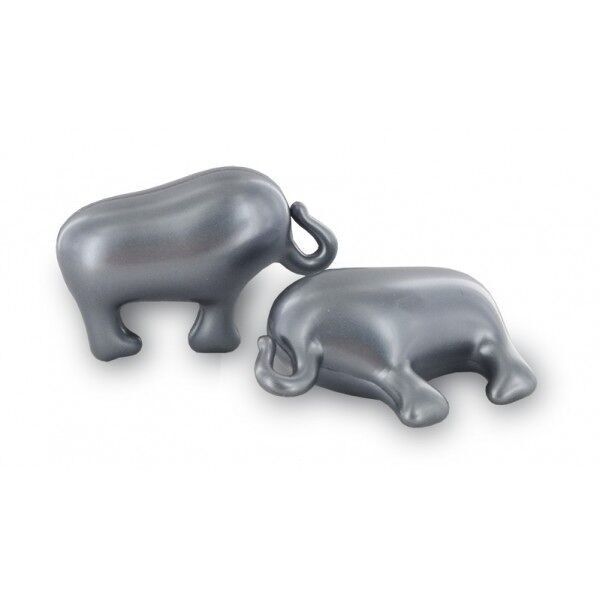 Elephant grey bath pearl with coconut scent