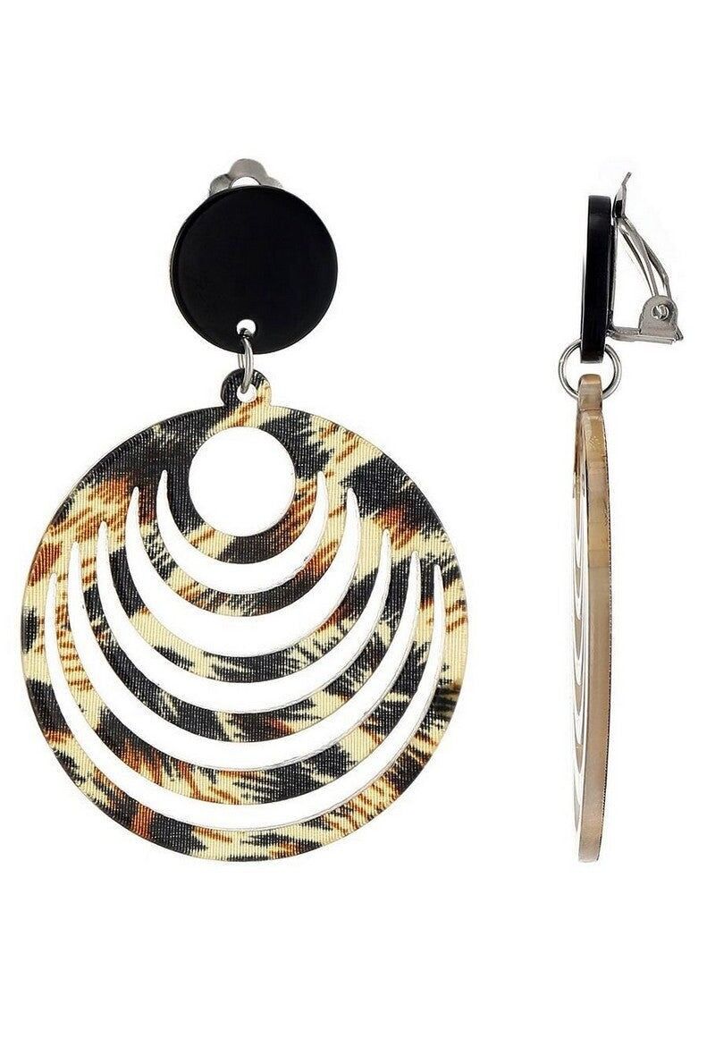 Orecchini a clip in acciaio inossidabile Faouzia