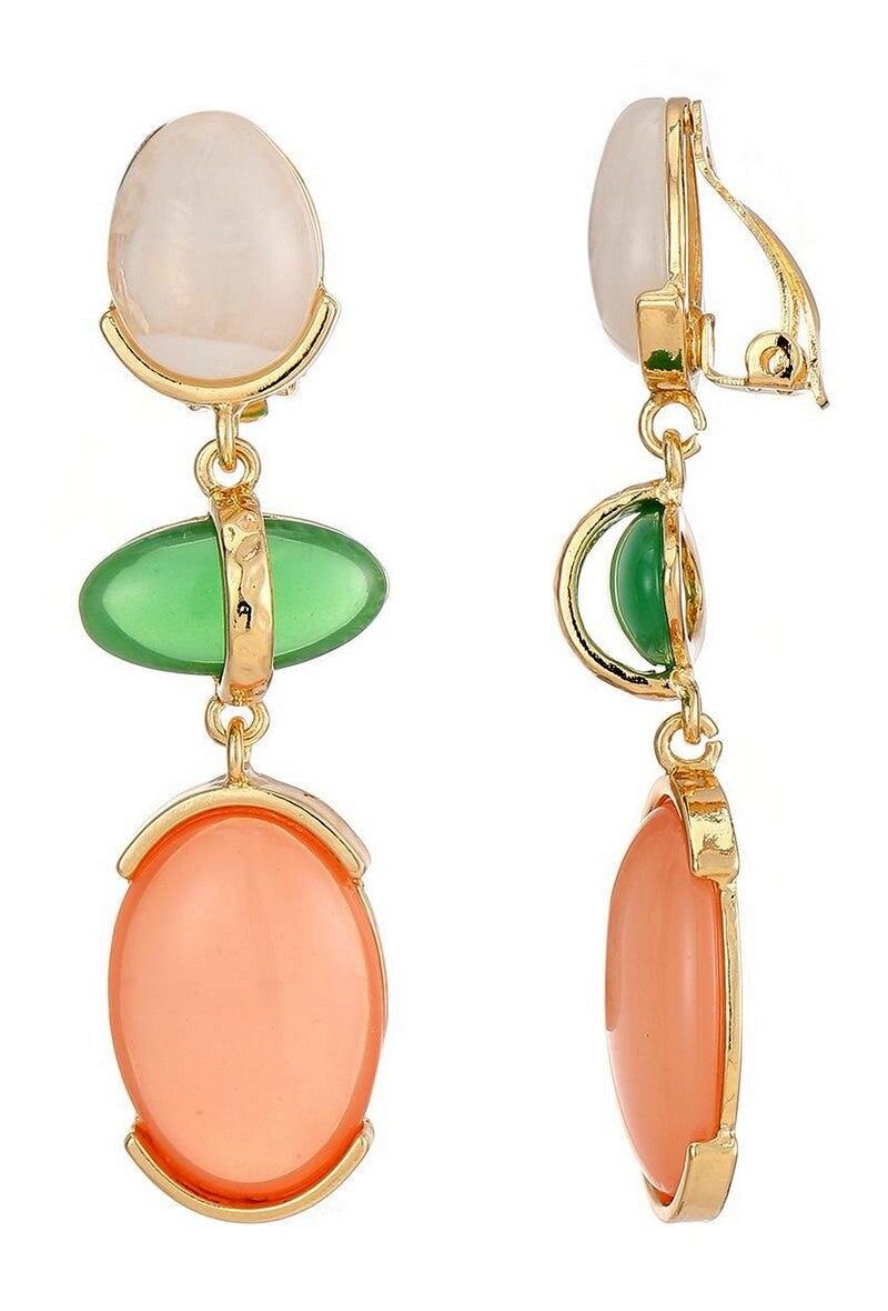 Orecchini a clip Fidela